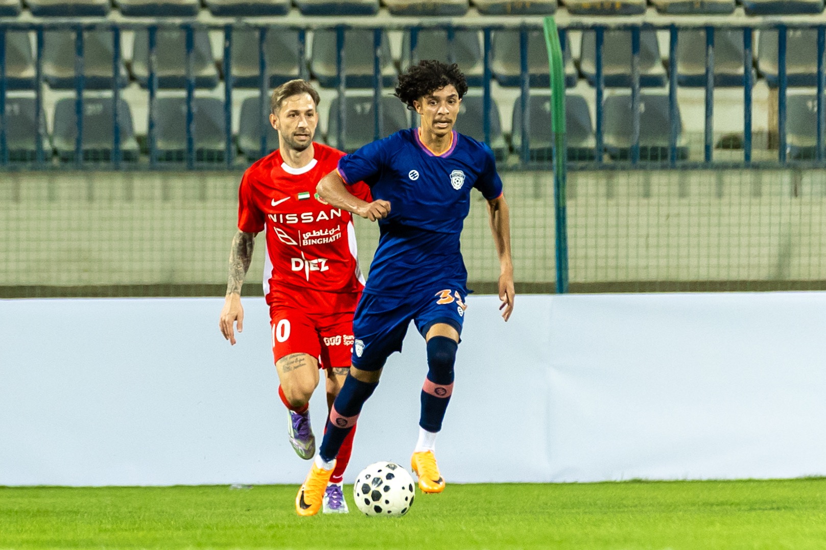 الفيحاء يختتم معسكره الإعدادي بودية شباب الأهلي الإماراتي