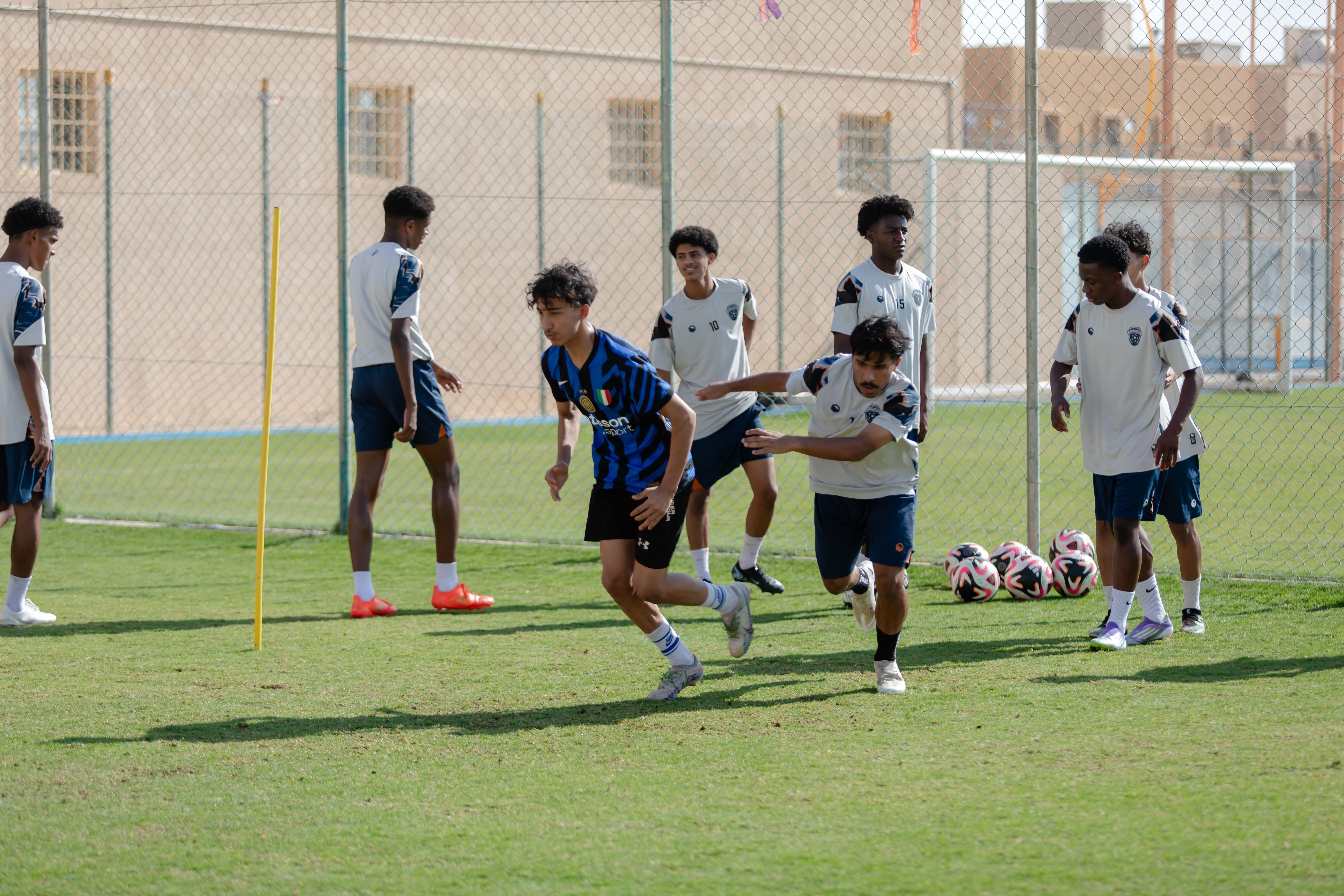 الفيحاء تحت 17 سنة يواصل تحضيراته اليومية لمواجهة نظيره نادي الشعلة