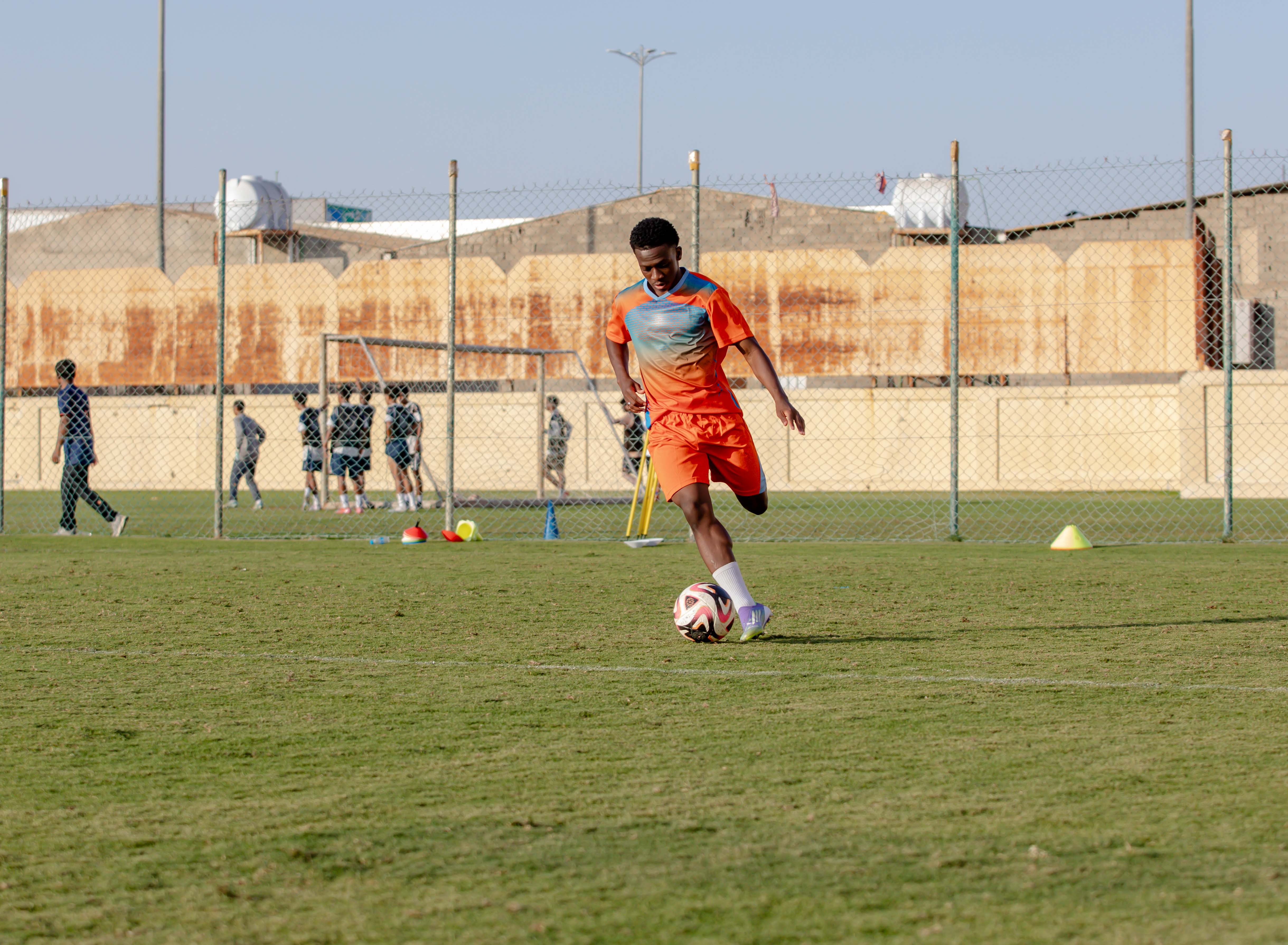 الفيحاء تحت 17 سنة يجري تمرينه الرئيس لمواجهة نظيره نادي الانصار