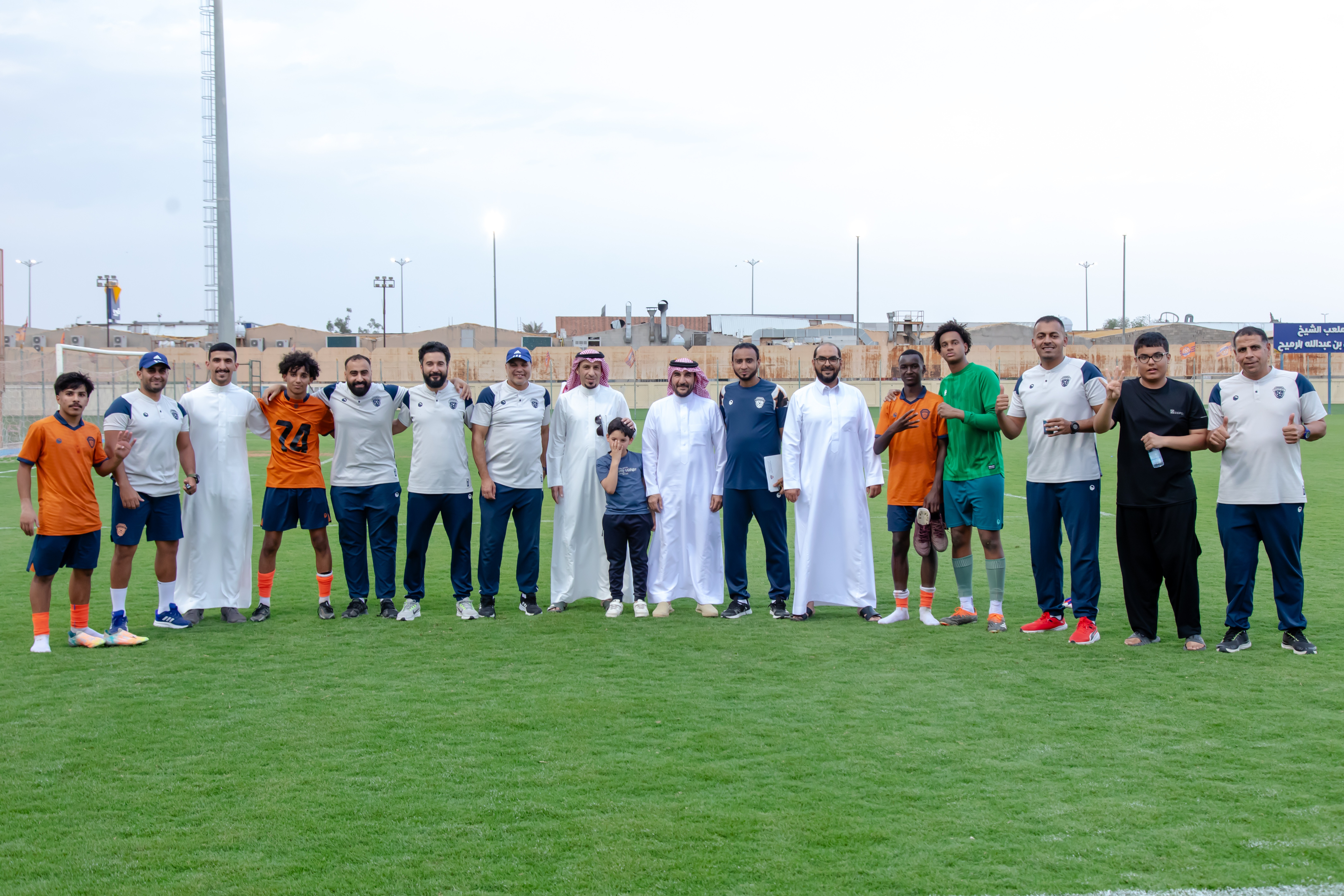 الفيحاء تحت 17 سنة يكسب لقاء نظيره نادي الفيصلي باربعة اهداف نظيفة