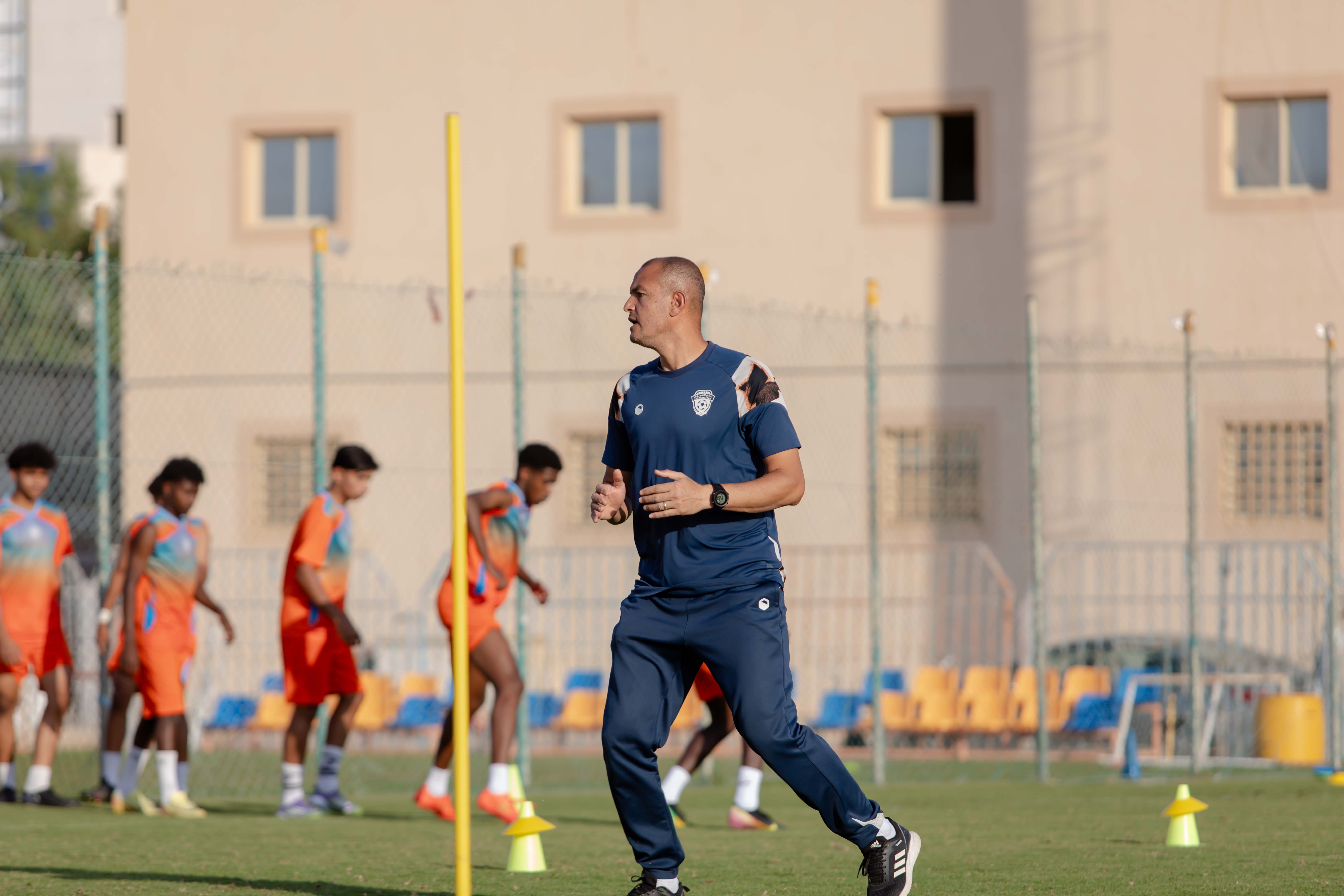 الفيحاء تحت 17 سنة يجري تمرينه الرئيس لمواجهة نظيره نادي الانصار