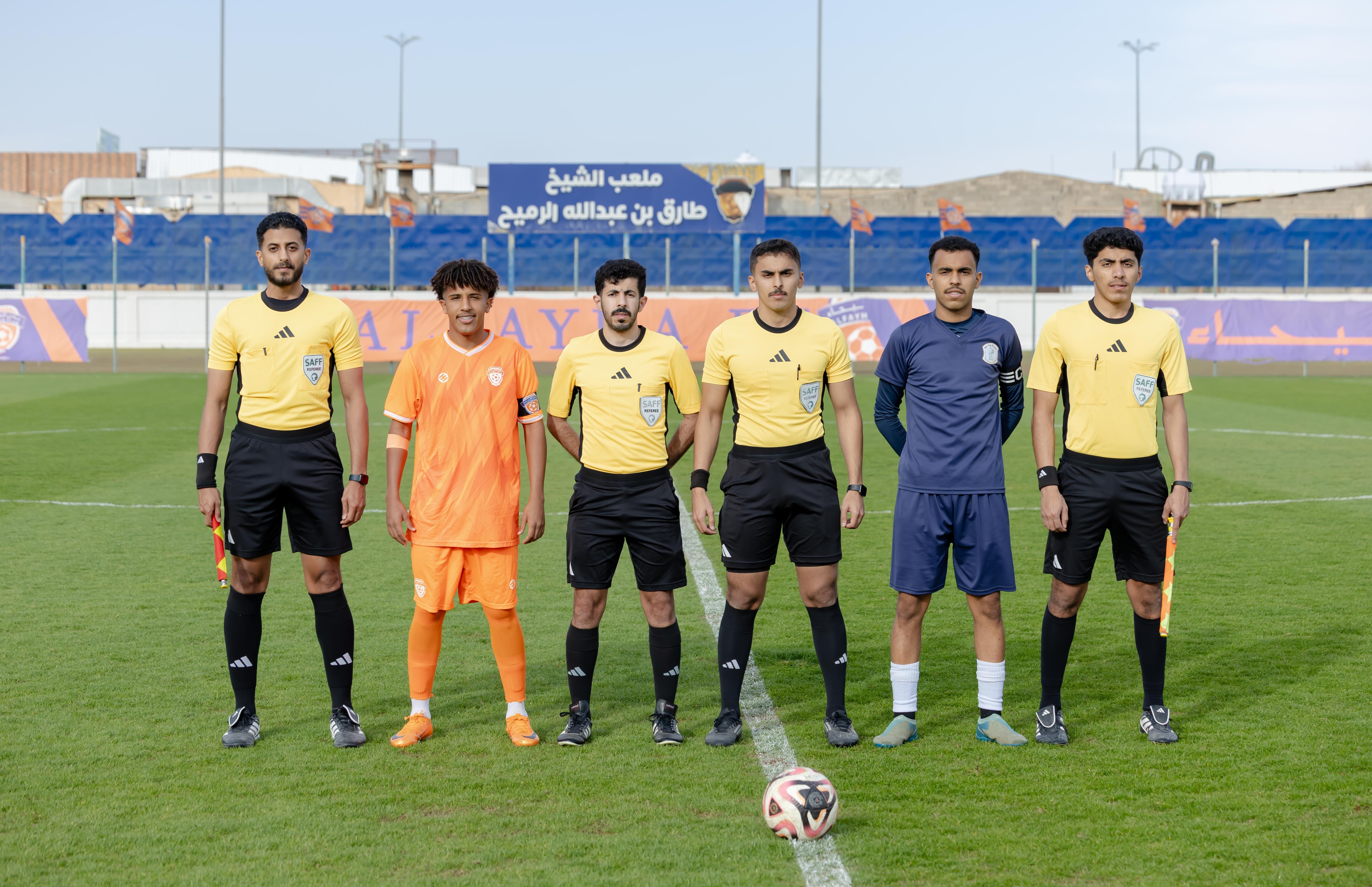 الفيحاء تحت 17 سنة يكسب لقاء نظيرة نادي الامجاد