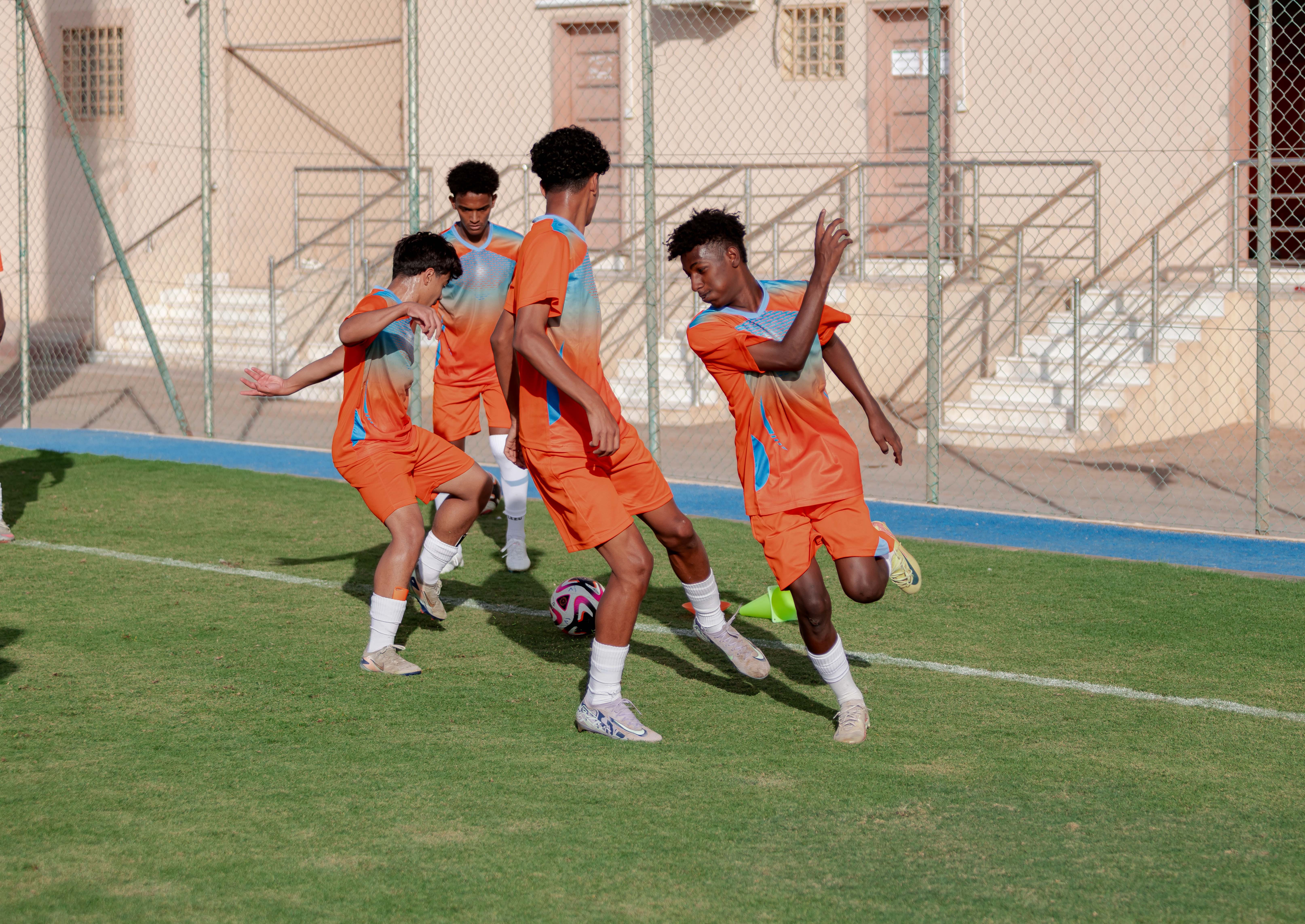 الفيحاء تحت 17 سنة يجري تمرينه الرئيس لمواجهة نظيره نادي حطين