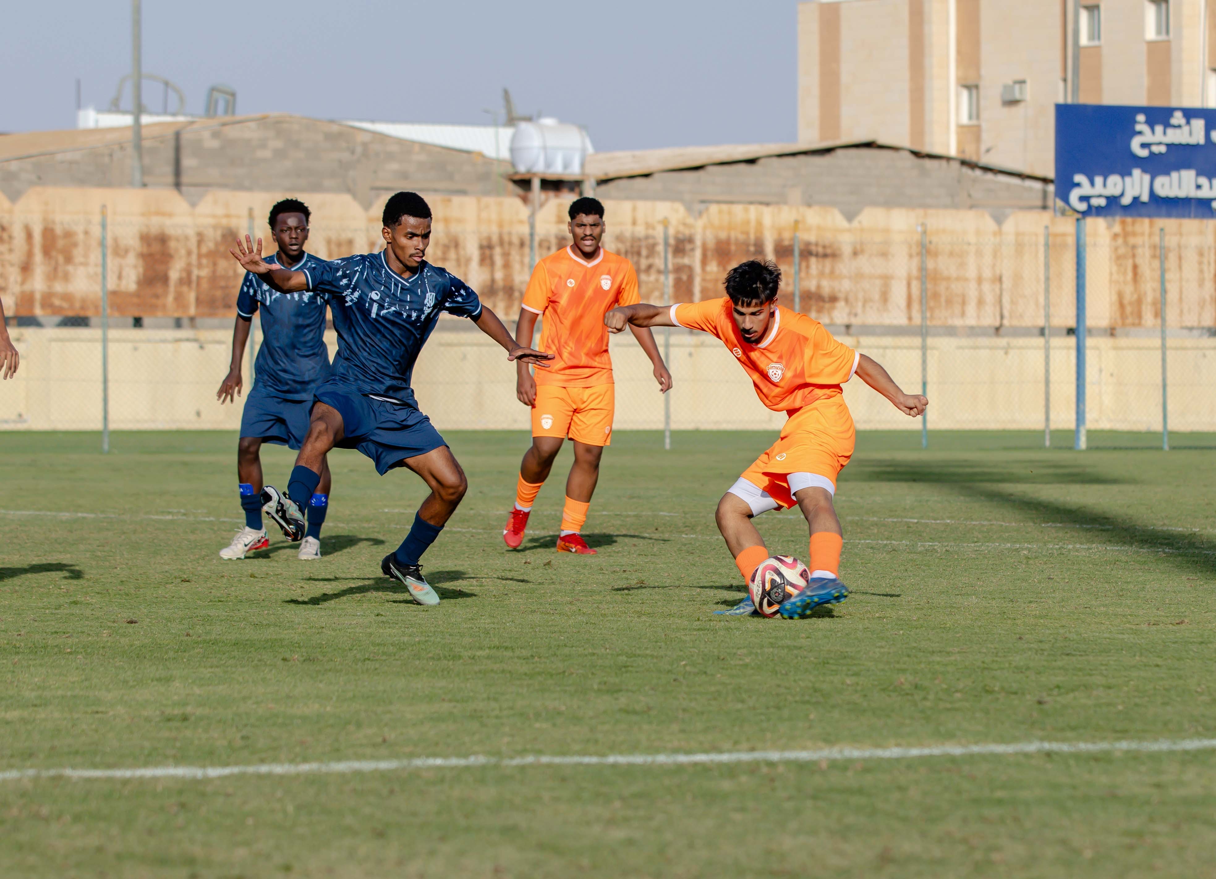 الفيحاء تحت 16 سنة يخسر لقاء نظيره نادي الاخدود