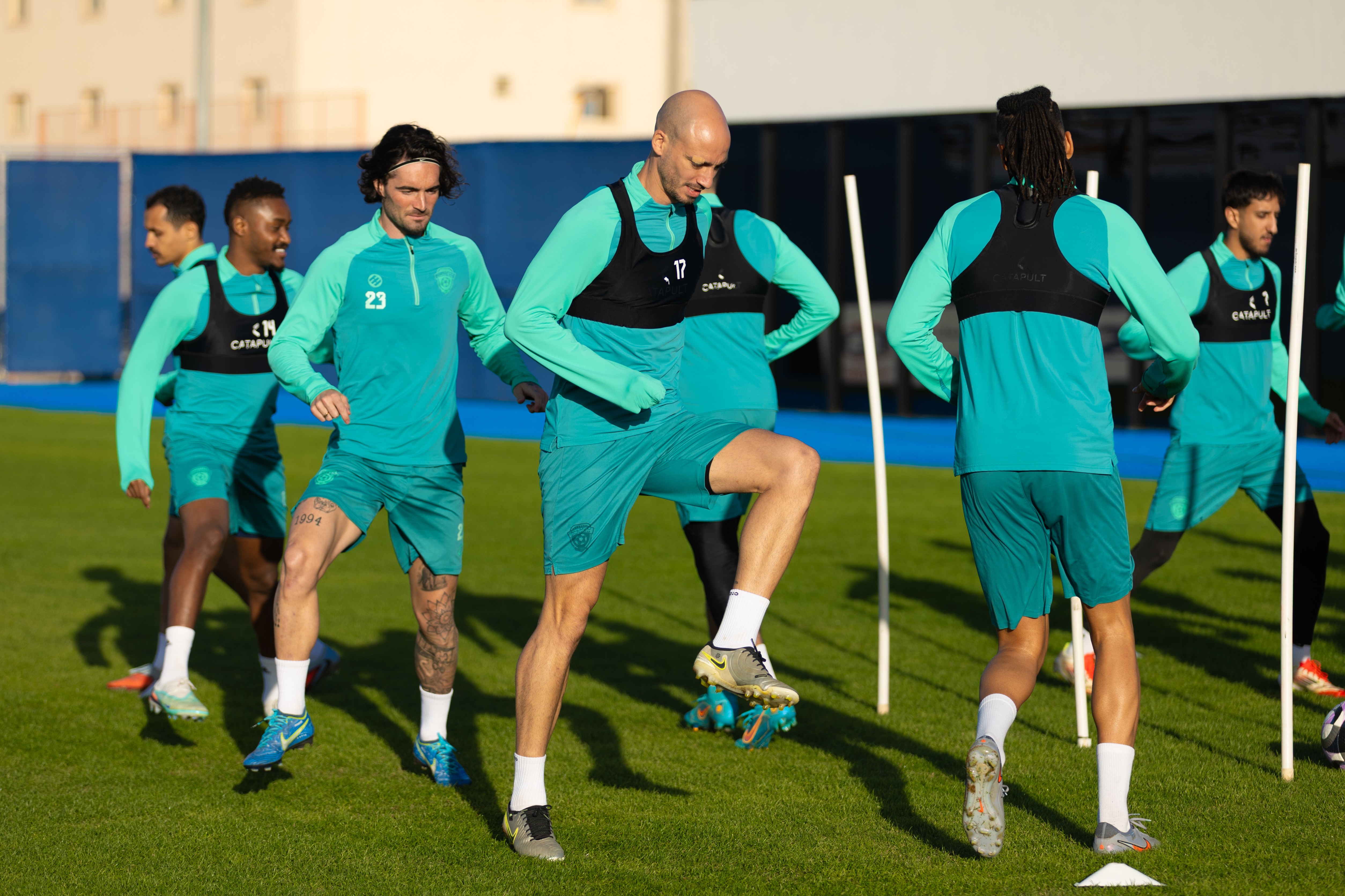 الفيحاء يجري مرانه الرئيس استعداداً لمواجهة الأهلي