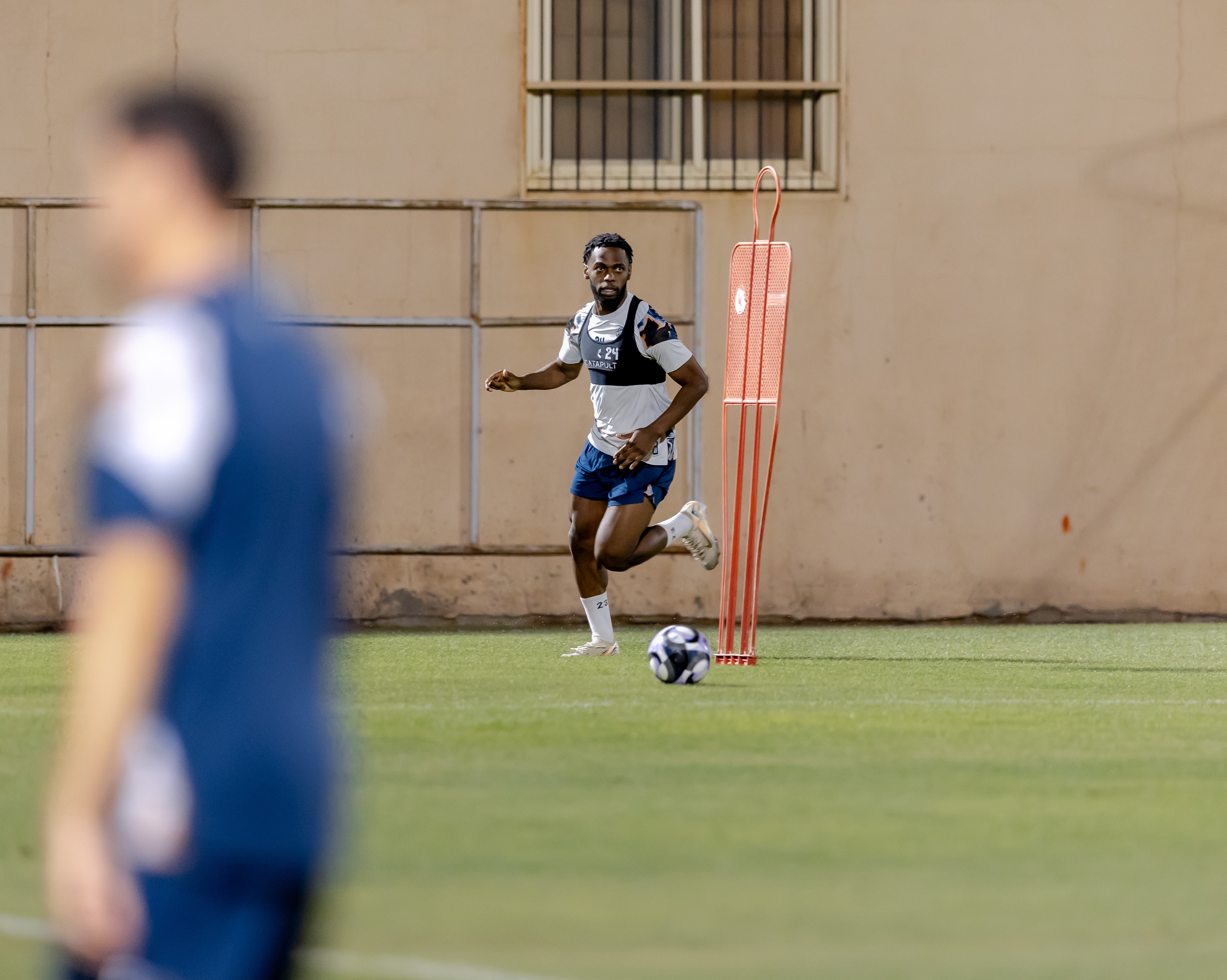 الفيحاء يجري مرانه الرئيس استعداداً لمواجهة العروبة