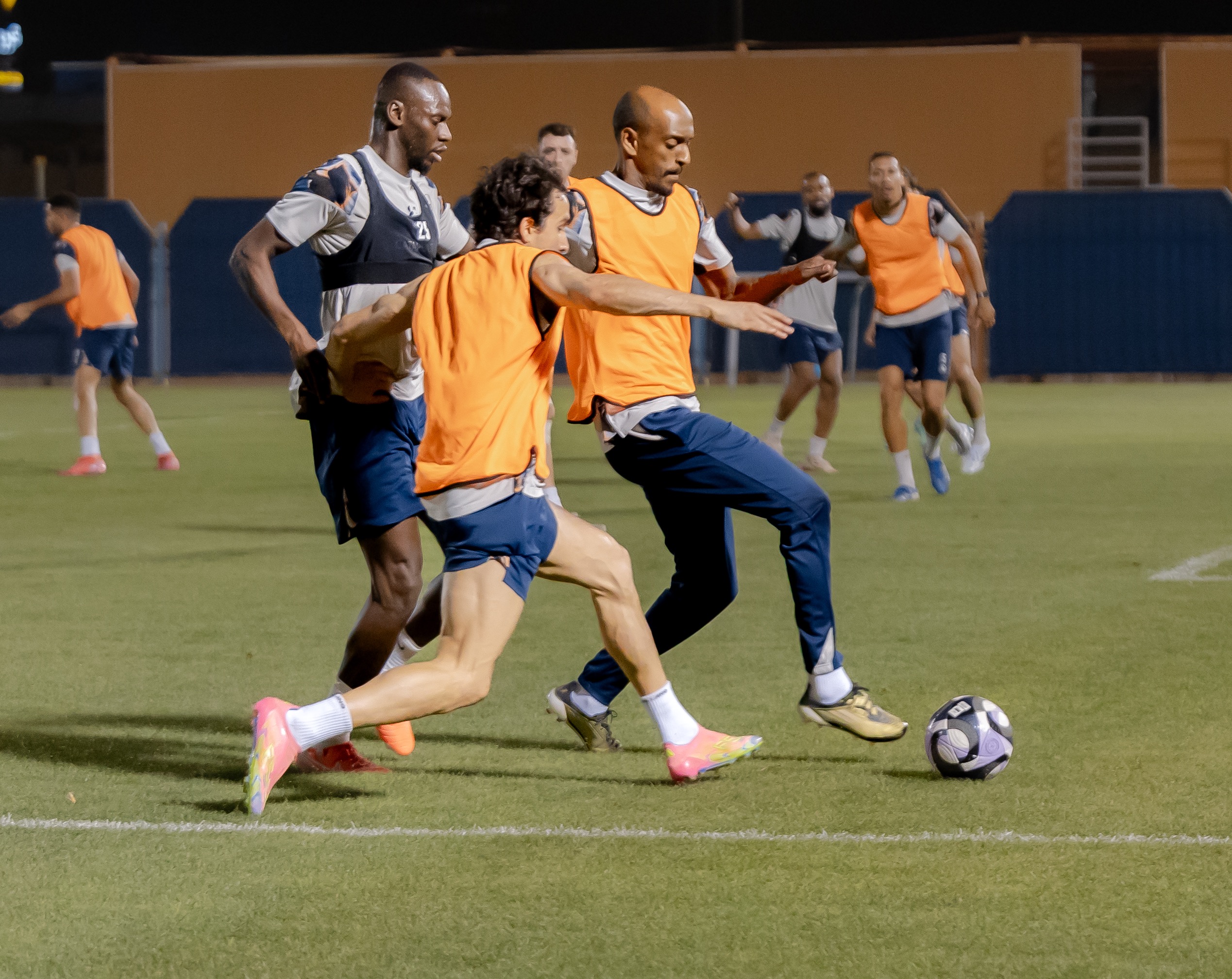 الفيحاء يواصل استعداداته لمواجهة العروبة بحصة تكتيكية