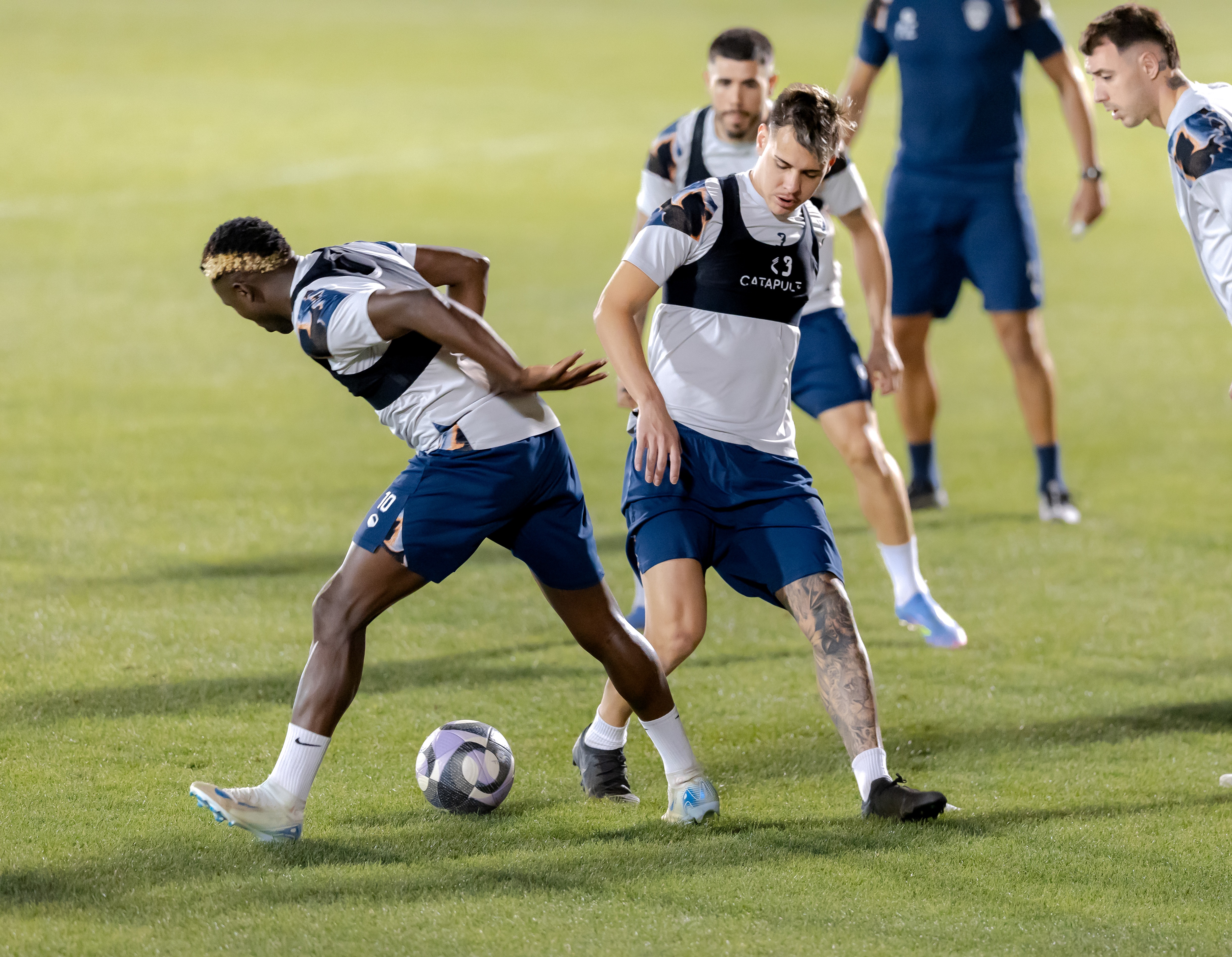 الفيحاء يختتم استعداداته لمواجهة الفتح غداً الأحد في المجمعة