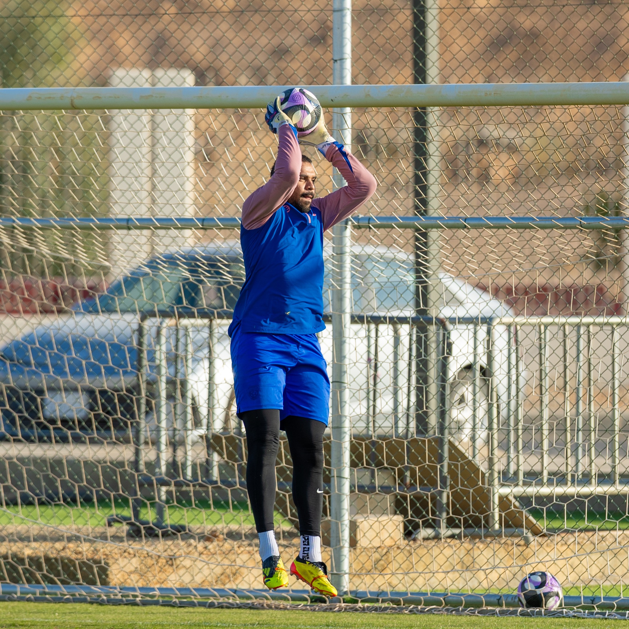 الفيحاء يجري مرانه الرئيس استعداداً لمواجهة الإتفاق