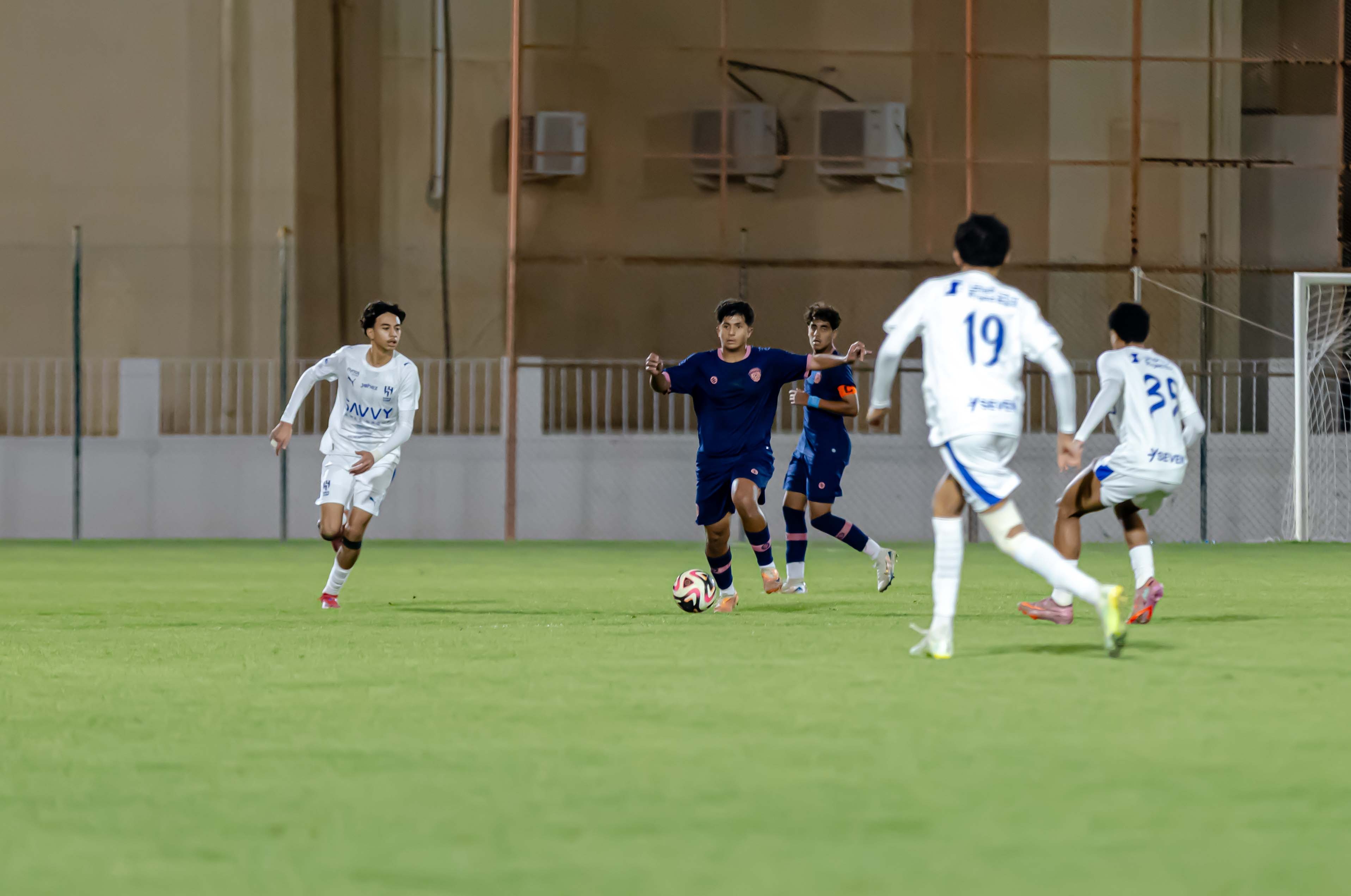 الفيحاء تحت 15 سنة يتعادل سلبياً امام نظيره نادي الهلال