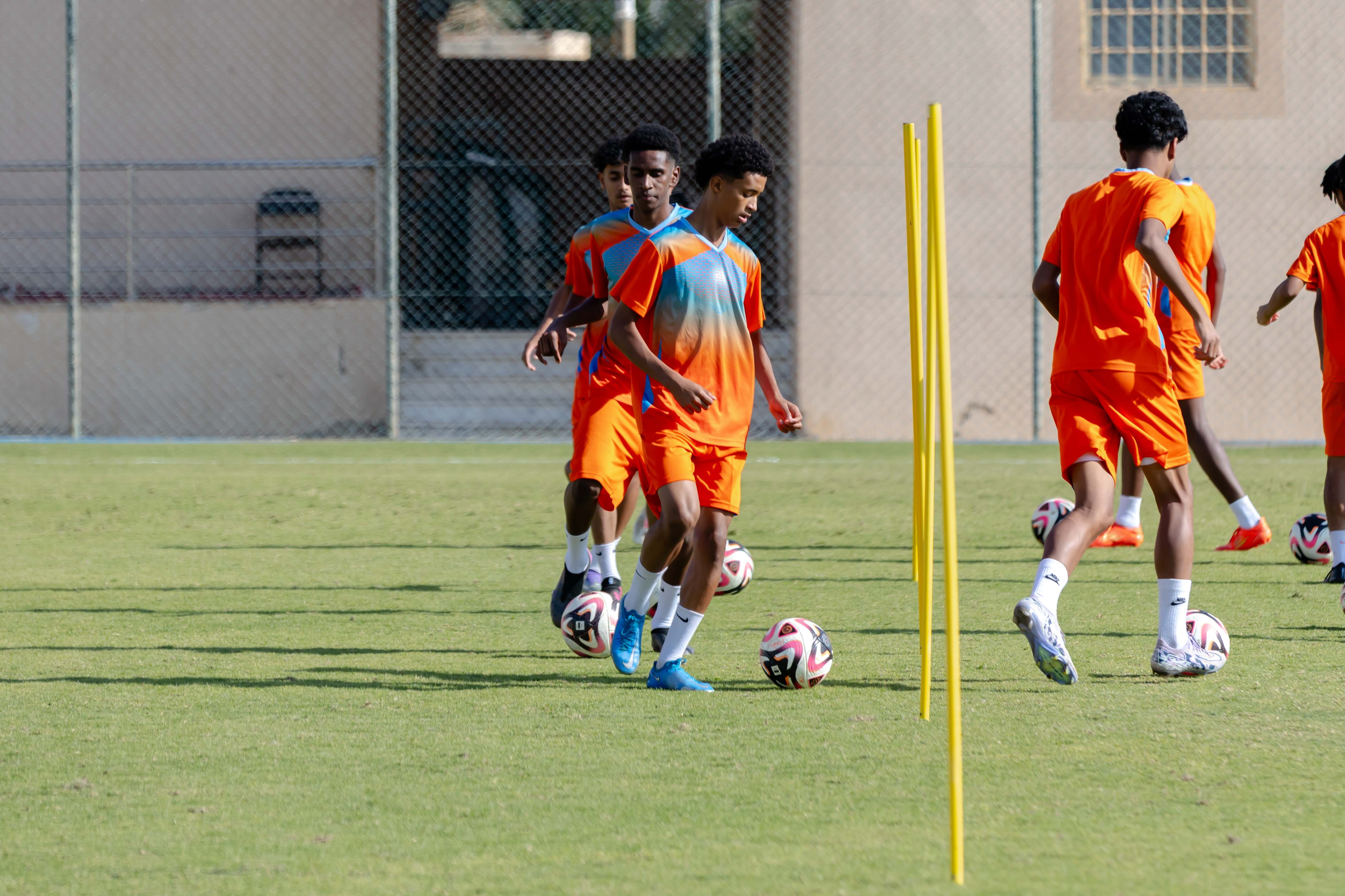 الفيحاء تحت 17 سنة يجري تمرينه الرئيس لمواجهة نظيره نادي القنفذة