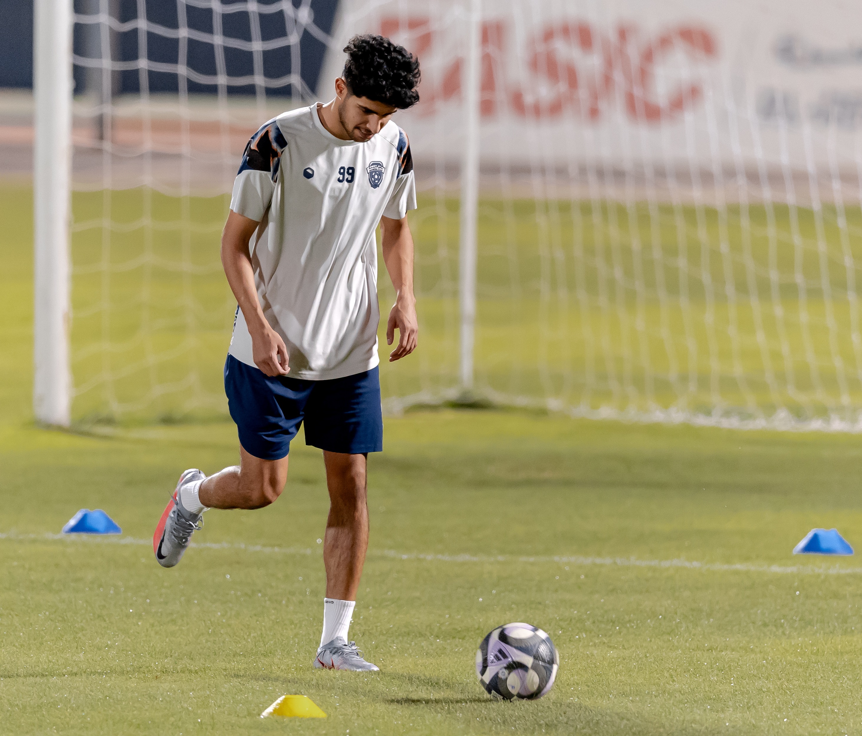 الفيحاء يجري مرانه الرئيس استعداداً لمواجهة الإتحاد