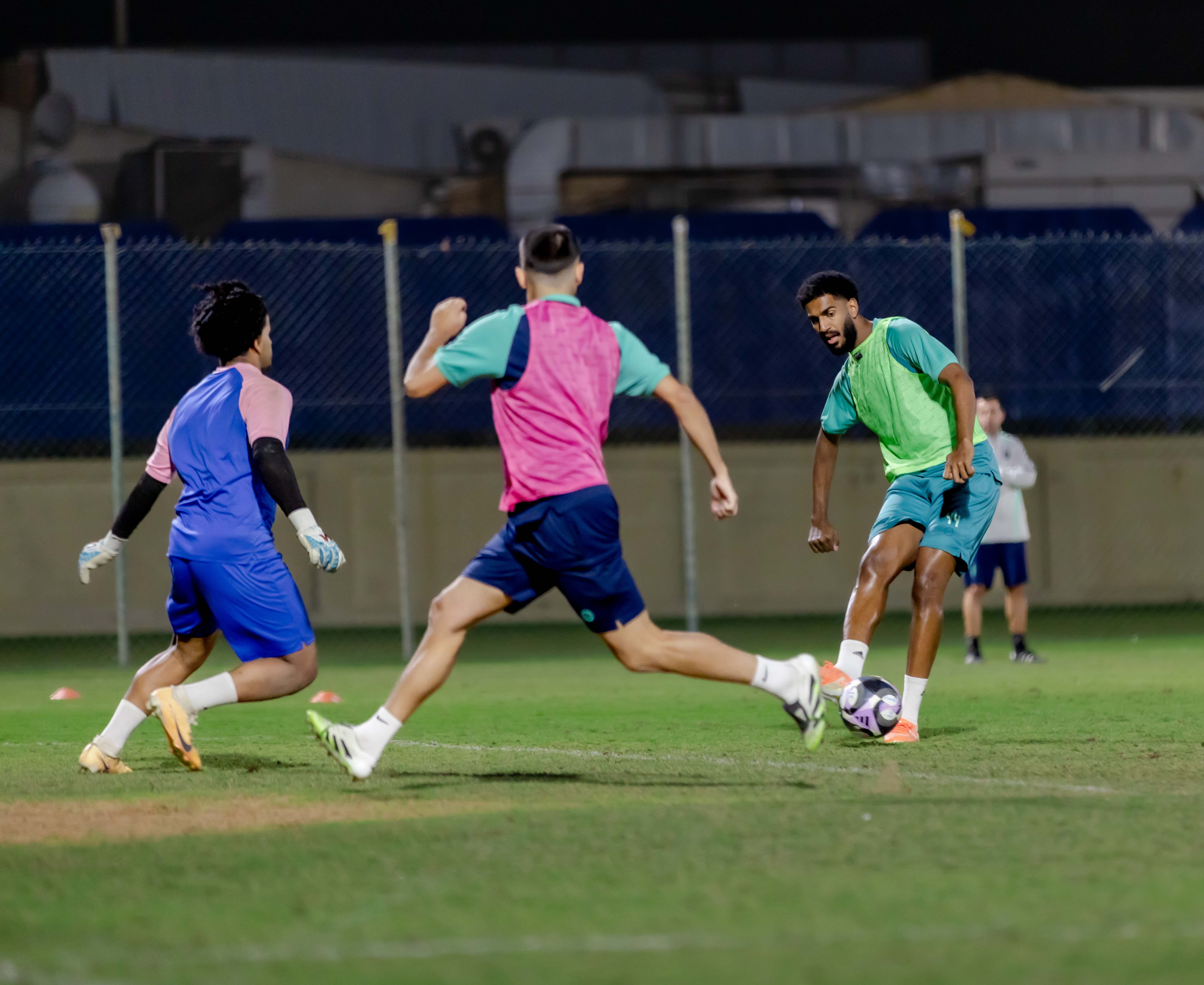 الفيحاء تحت 21 عامًا يُجري تمرينه الرئيس استعدادًا لملاقاة الجبلين .