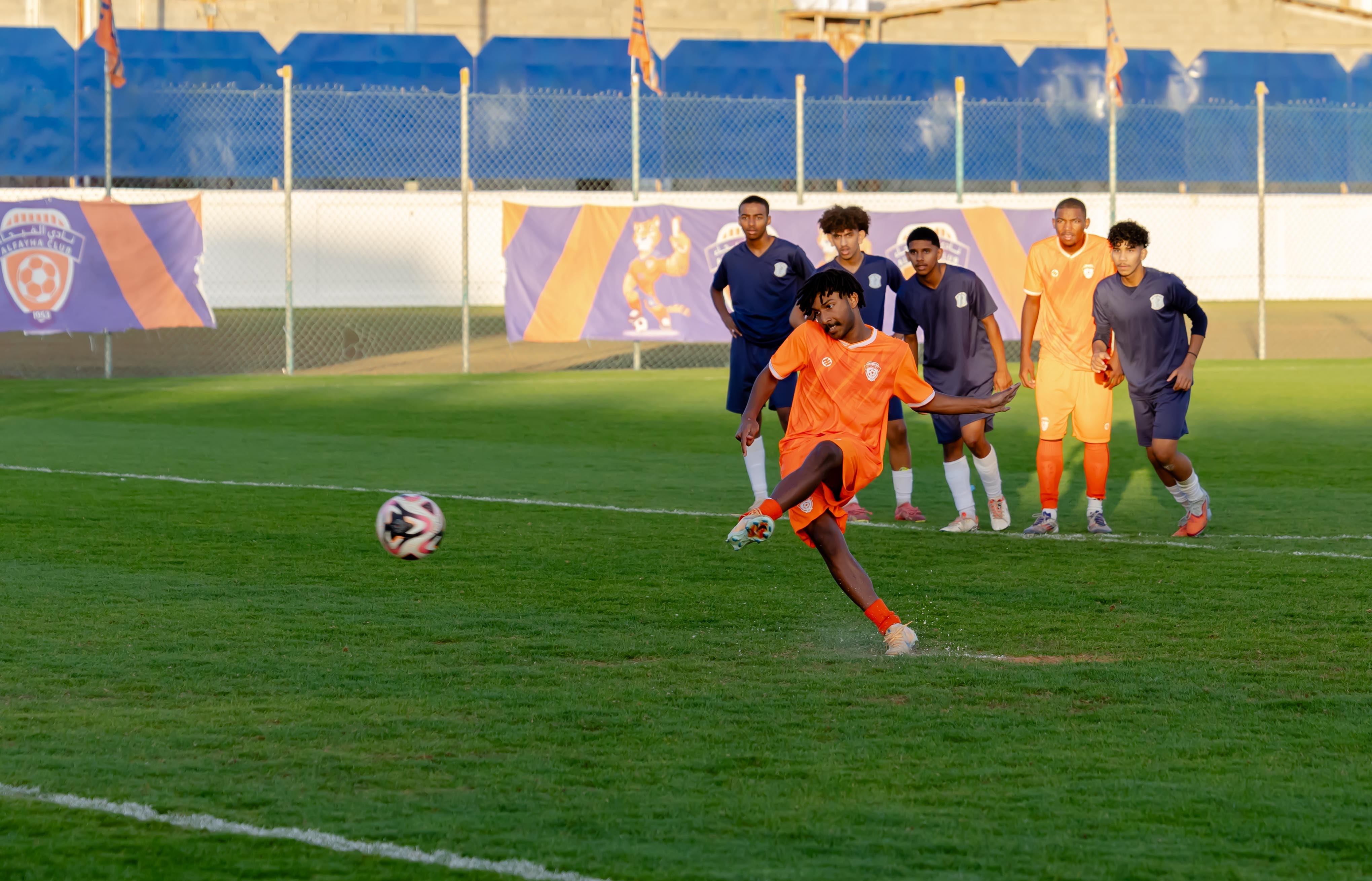 الفيحاء تحت 17 سنة يكسب لقاء نظيرة نادي الامجاد