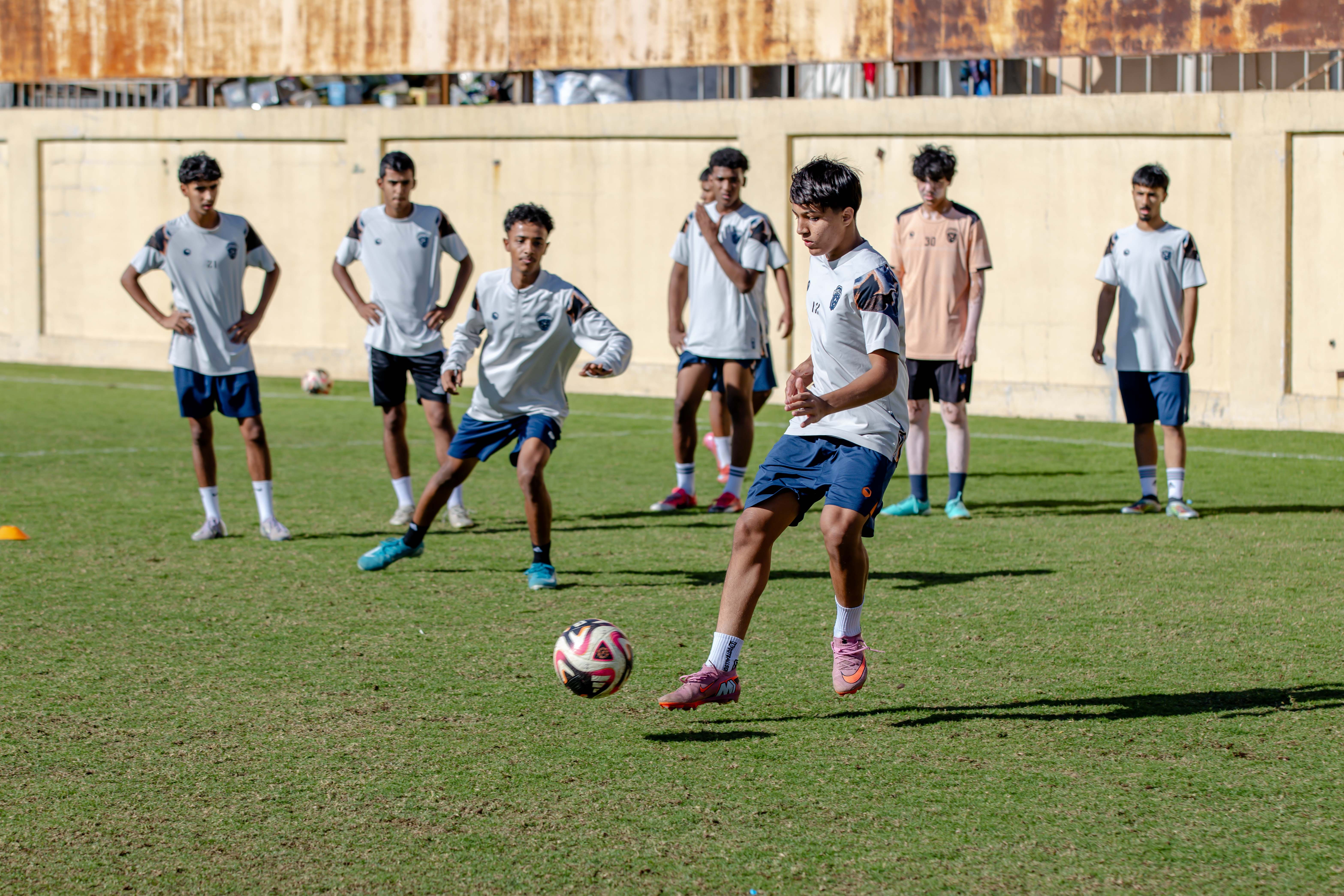 الفيحاء تحت 16 سنة يواصل تحضيراته لمواجهة نظيره نادي الفتح