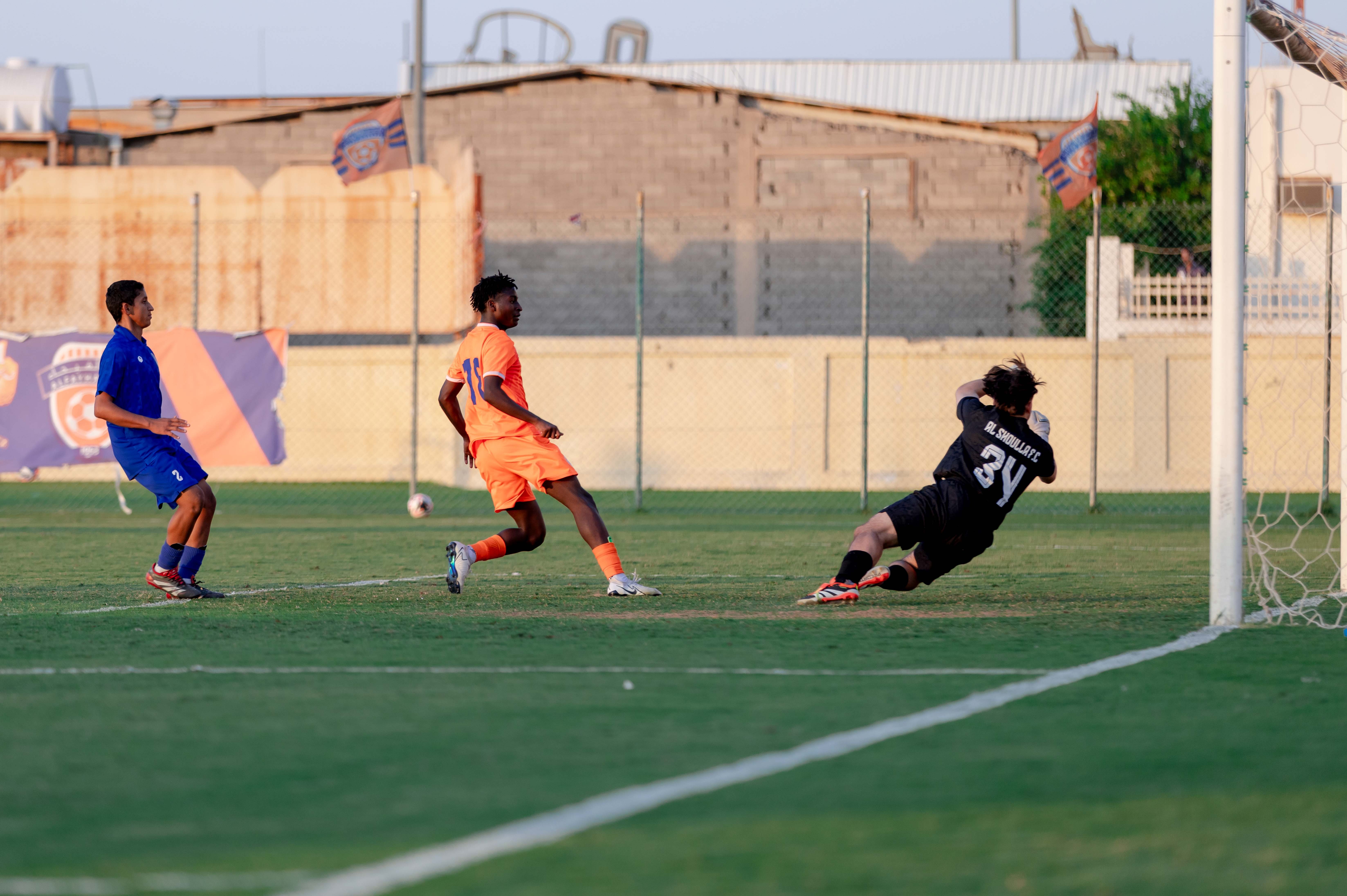 الفيحاء تحت 17 سنة يكسب لقاء نظيره نادي الشعلة بستة أهداف