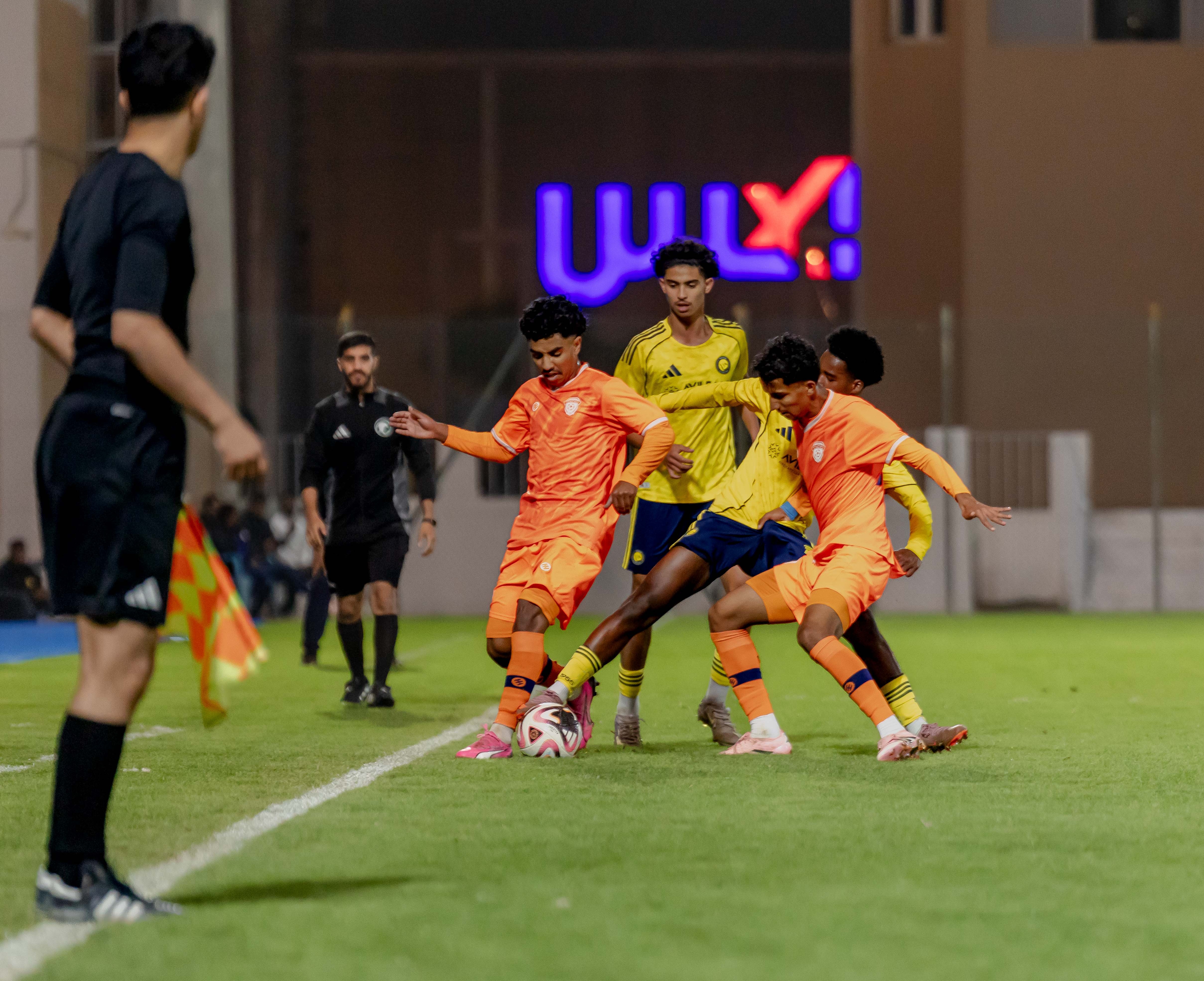 الفيحاء تحت 18 سنة يكسب لقاء نظيره نادي النصر