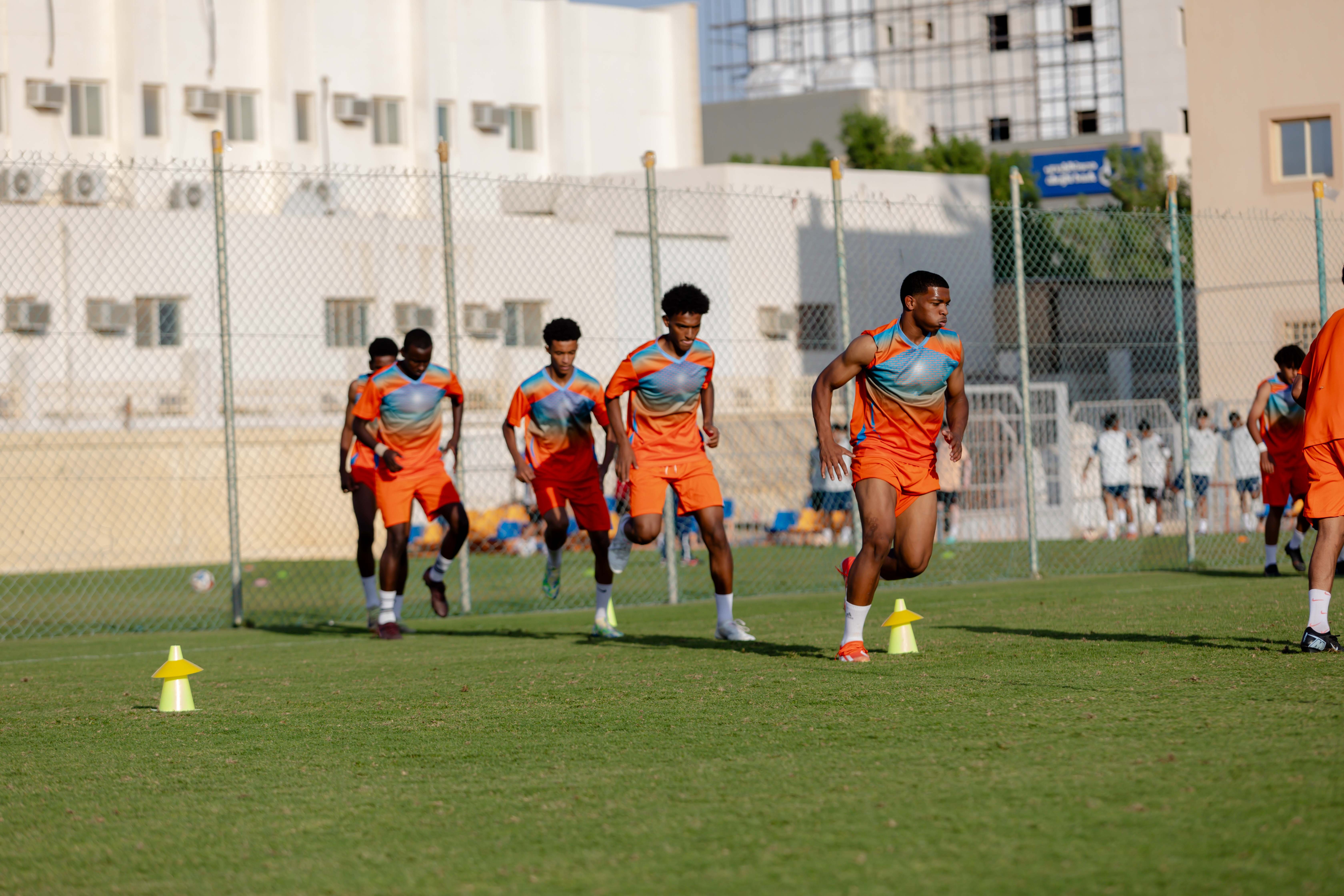 الفيحاء تحت 17 سنة يجري تمرينه الرئيس لمواجهة نظيره نادي الانصار