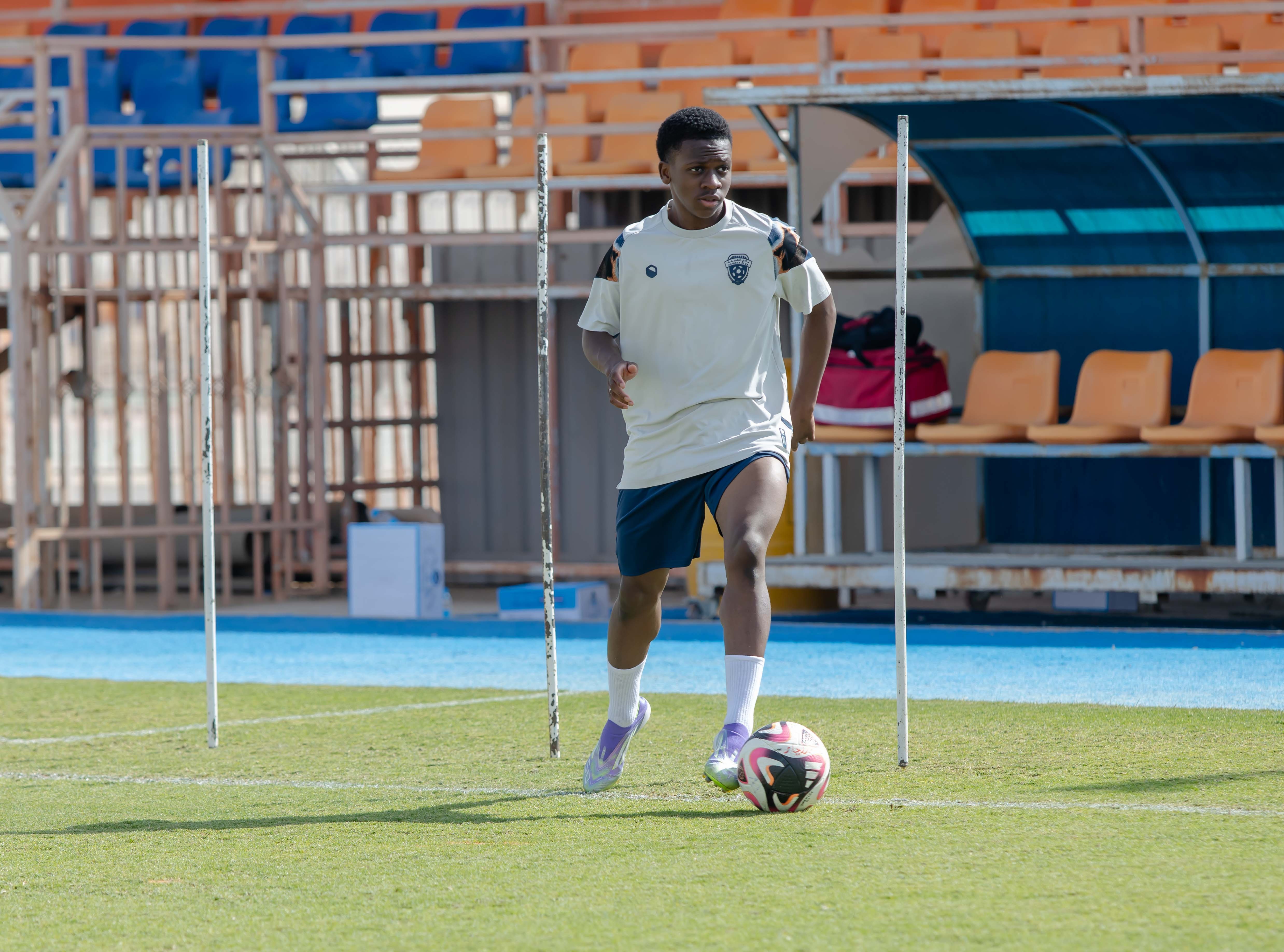 الفيحاء تحت 17 سنة يجري تمرينه الرئيس لمواجهة نظيره نادي الامجاد