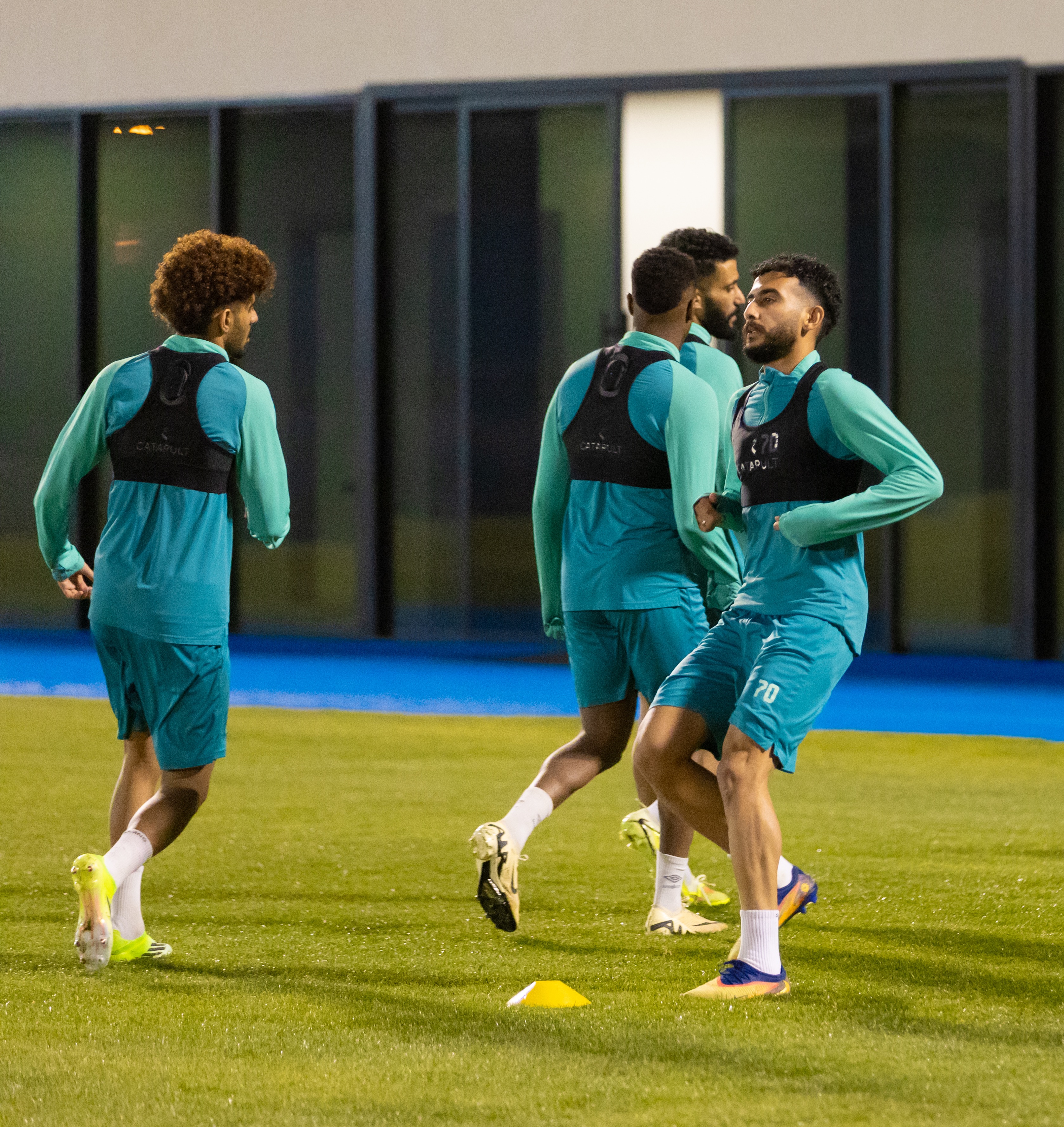 الفيحاء يجري مرانه الرئيس لمواجهة الأخدود