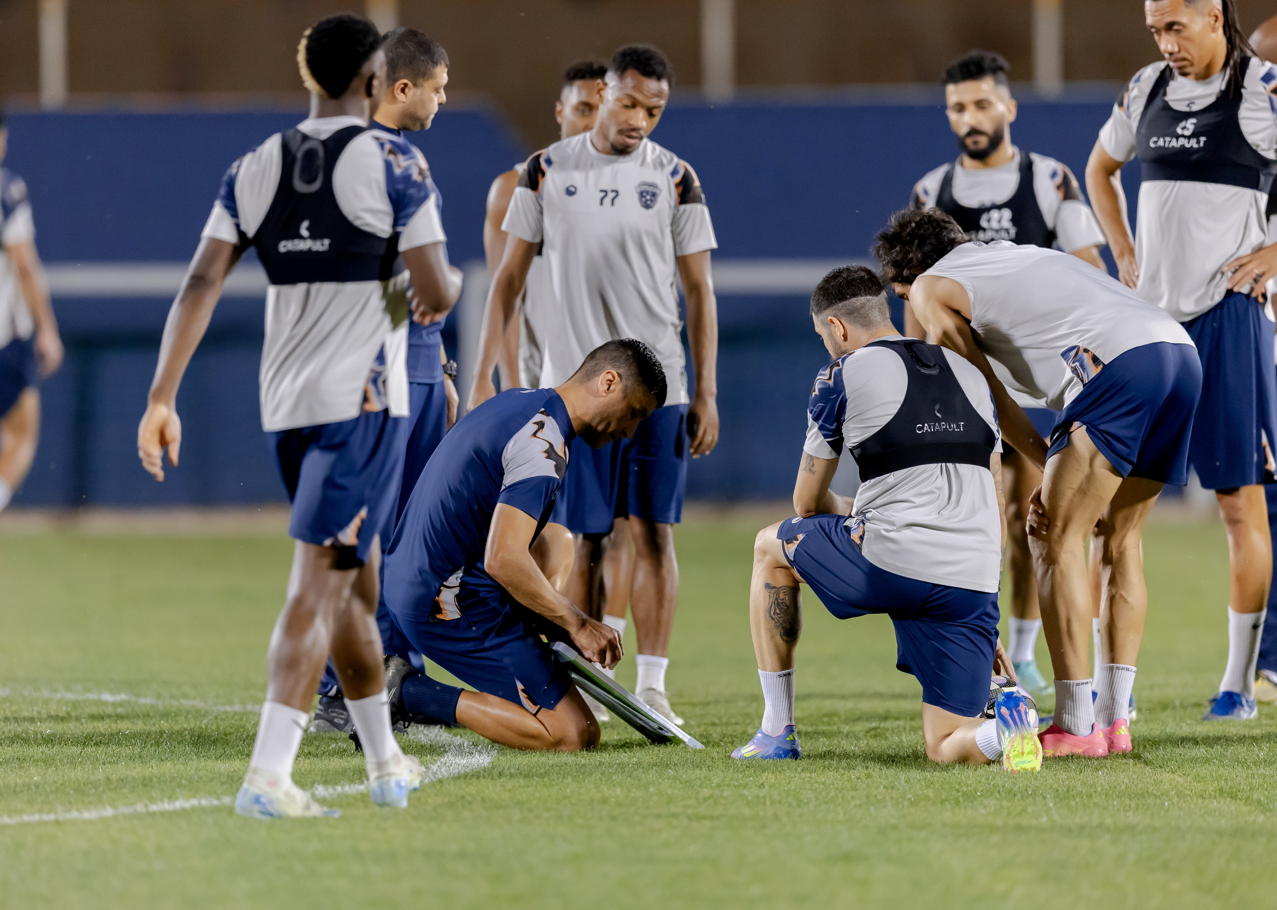 الفيحاء يواصل استعداداته لمواجهة القادسية بحصة تكتيكية