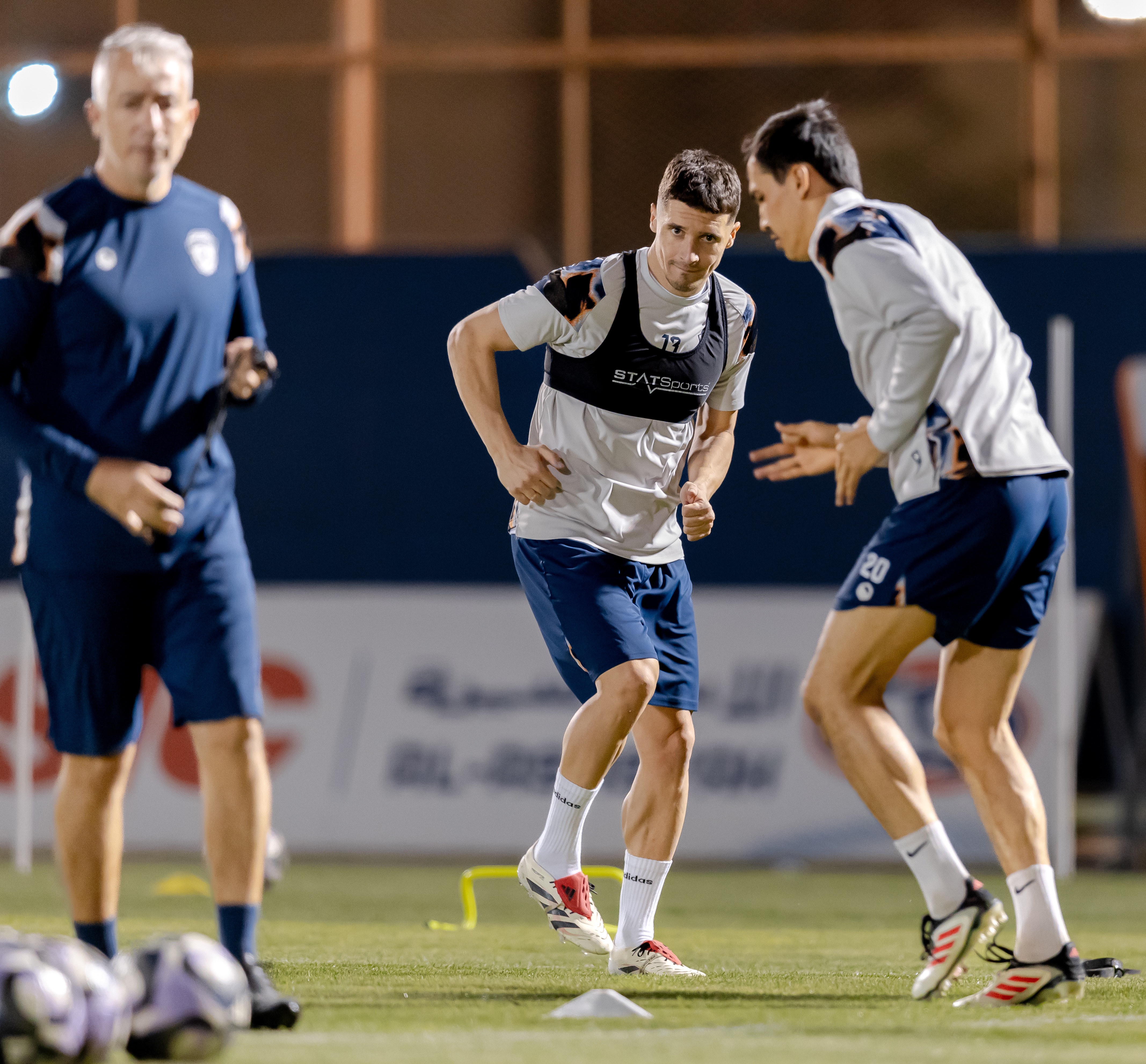الفيحاء يحري تمرينه الرئيس لمواجهة الأهلي ضمن الجولة الثامنة والعشرين من دوري روشن السعودي