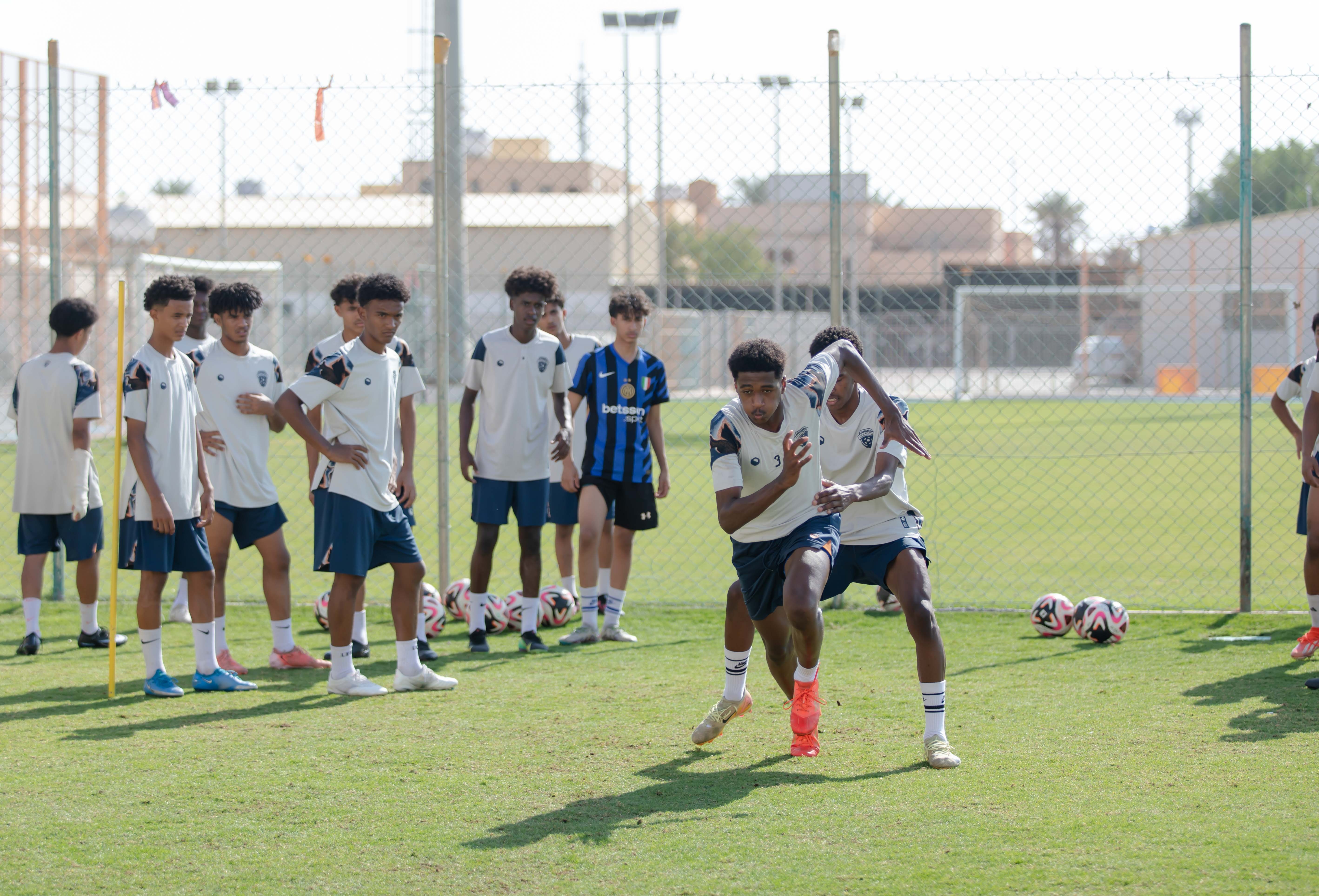 الفيحاء تحت 17 سنة يواصل تحضيراته اليومية لمواجهة نظيره نادي الشعلة