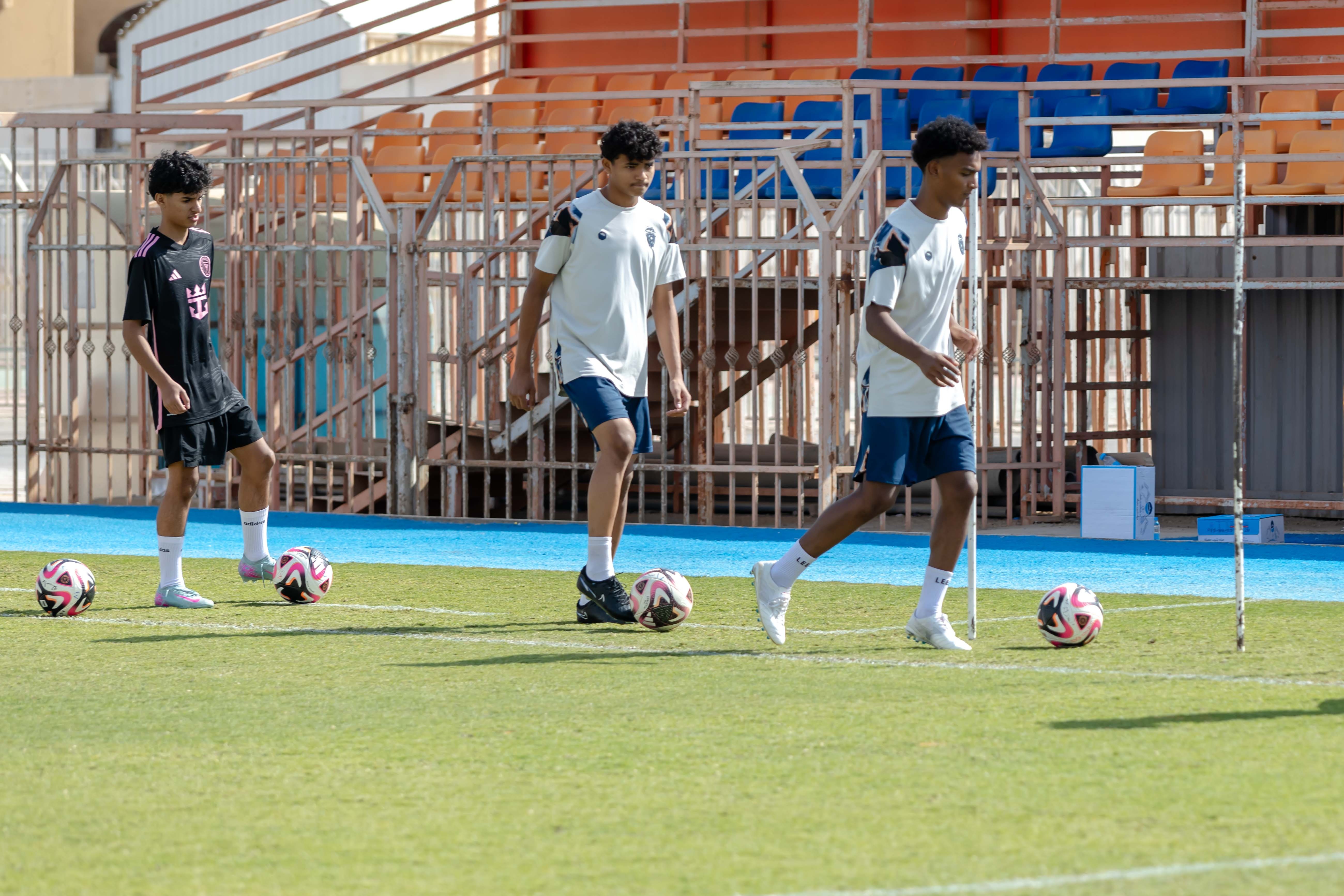 الفيحاء تحت 17 سنة يجري تمرينه الرئيس لمواجهة نظيره نادي الامجاد