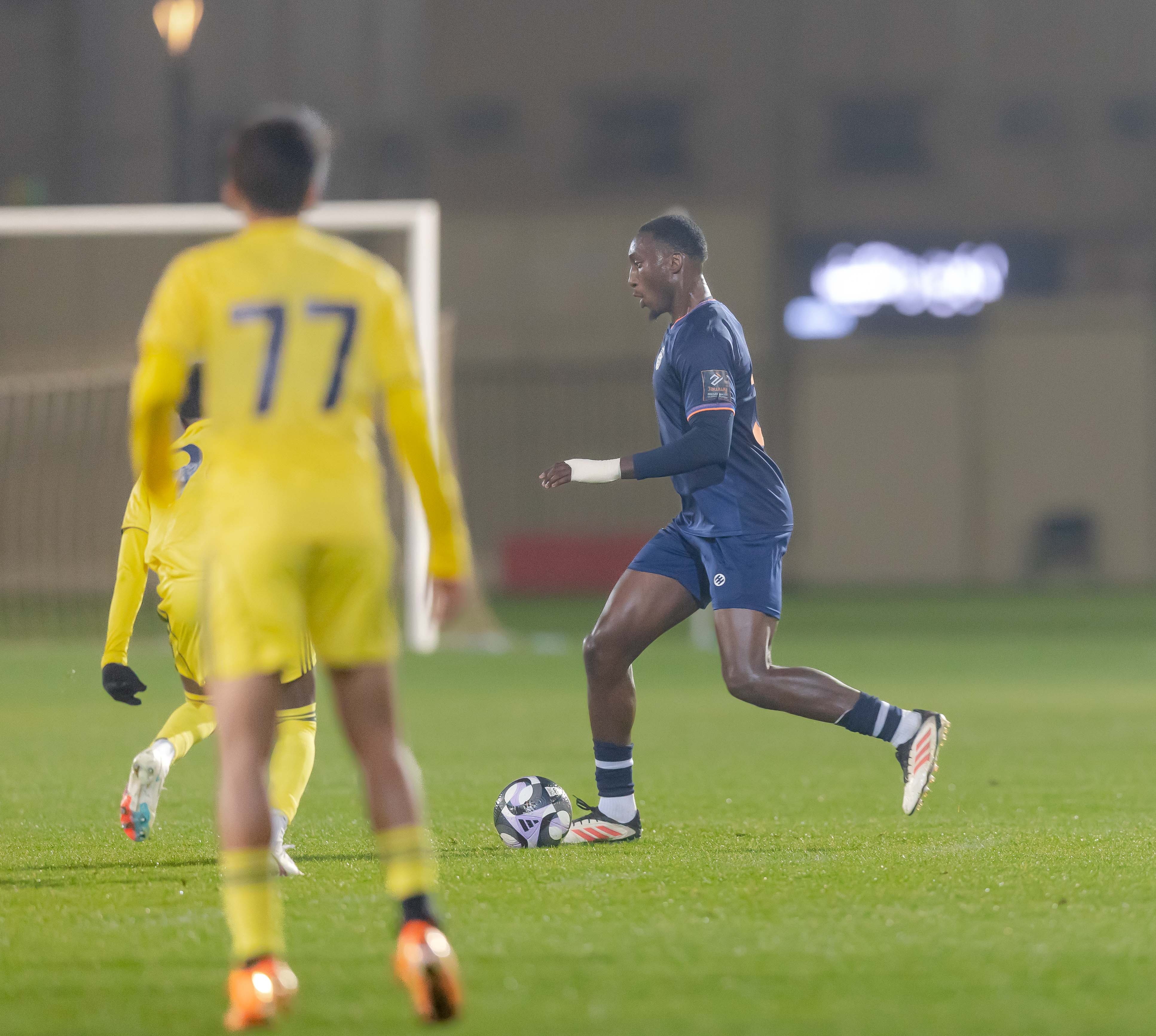 الفيحاء تحت 21 عامًا يتعادل مع نظيره النصر ضمن الجولة العاشرة من دوري جوي للنخبة U21 .