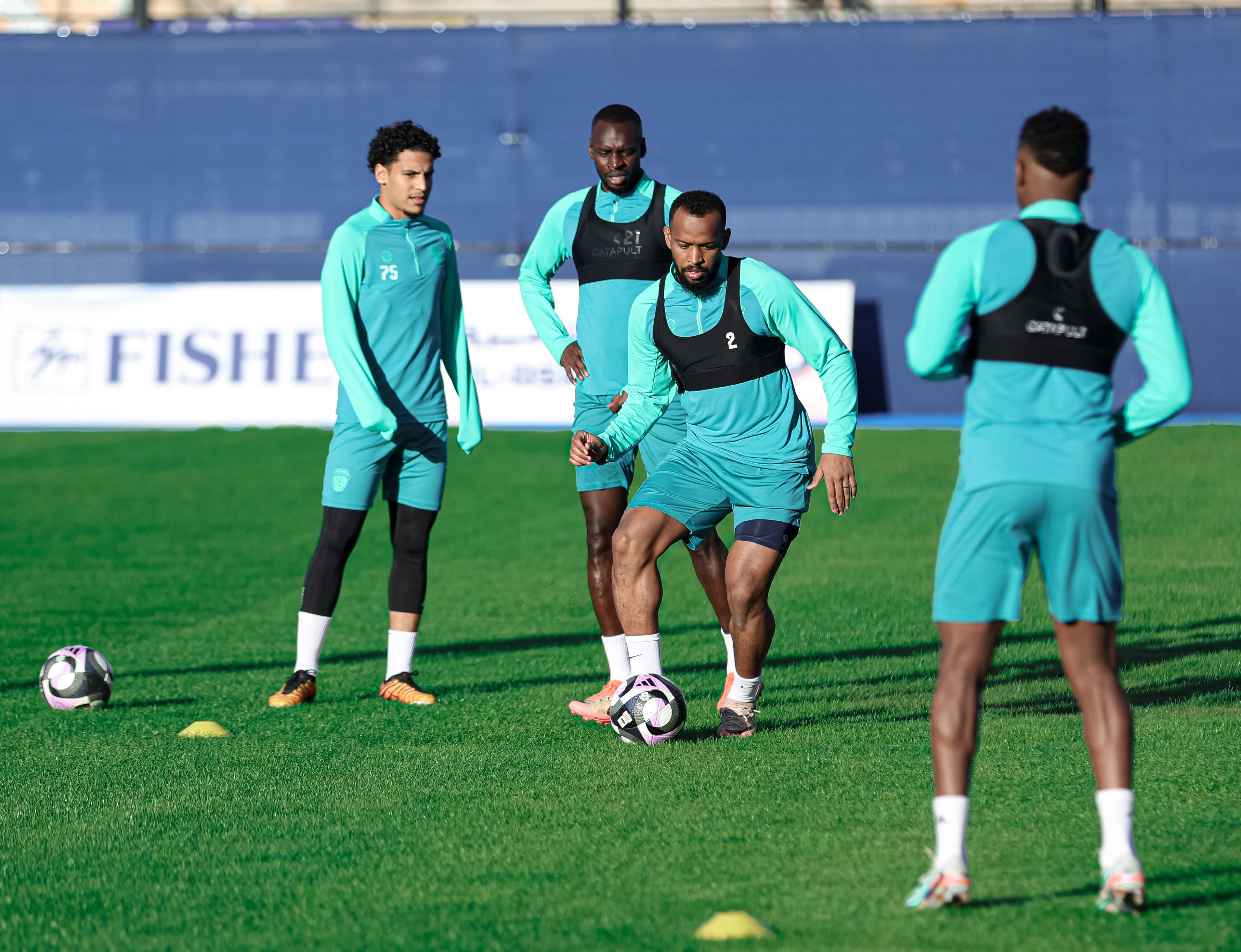 الفيحاء يواصل تحضيراته استعداداً لمواجهة الحزم