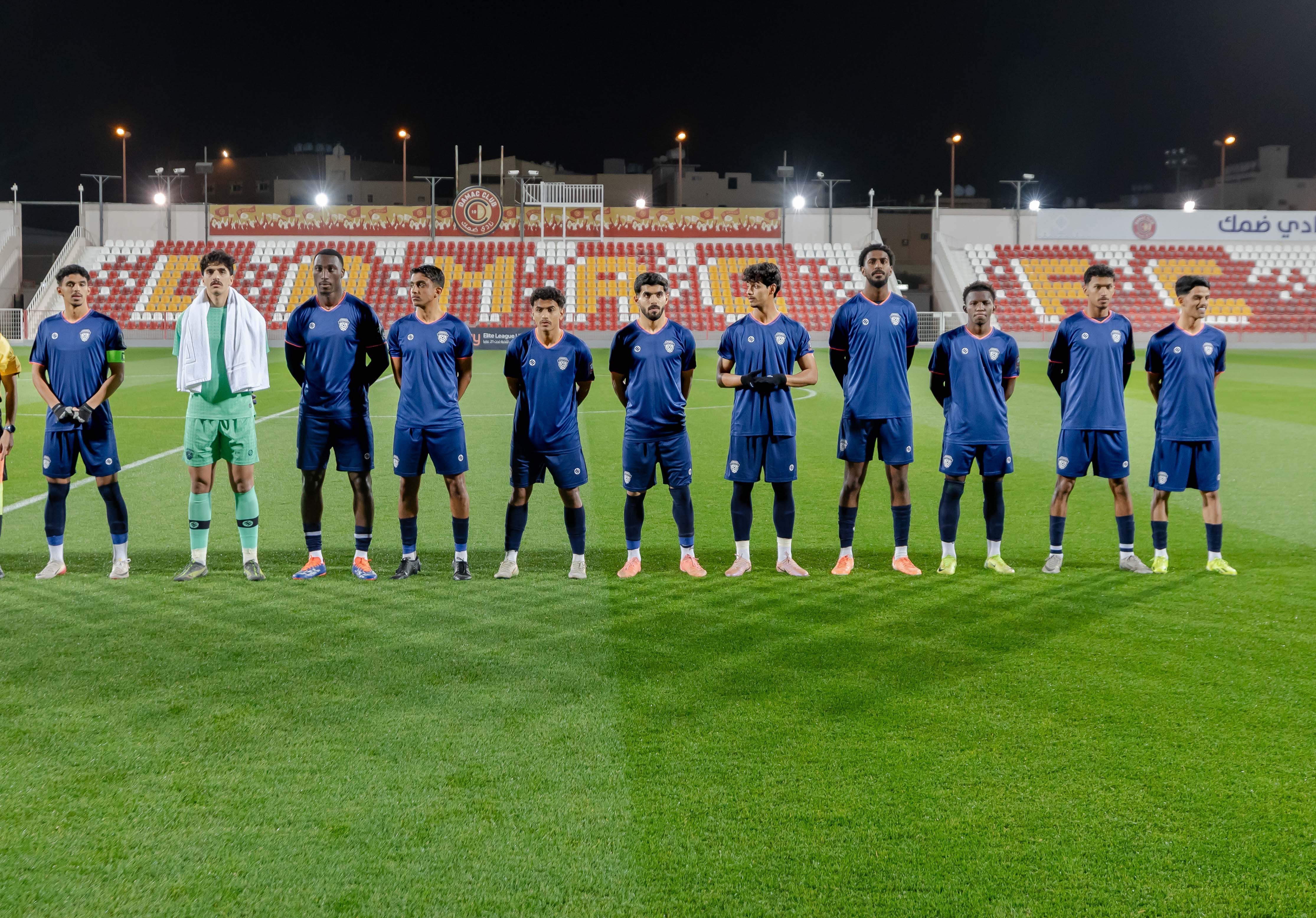 الفيحاء تحت 21 عامًا يتعادل مع نظيره ضمك ضمن الجولة الثالثة عشر من دوري جوي للنخبة U21 .