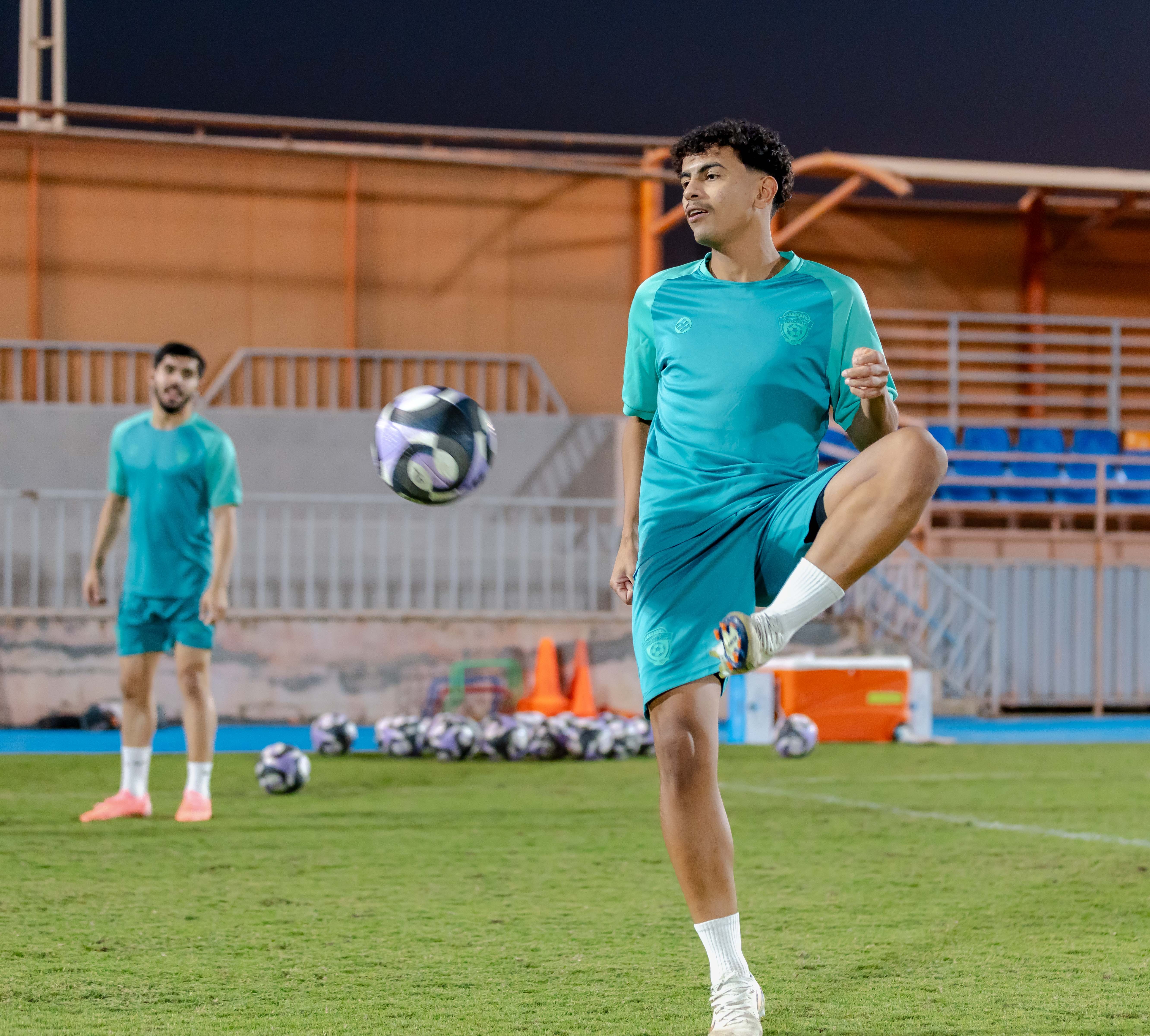 الفيحاء تحت 21 عام يجري تمرينه الرئيس استعداداً لملاقاة العروبة