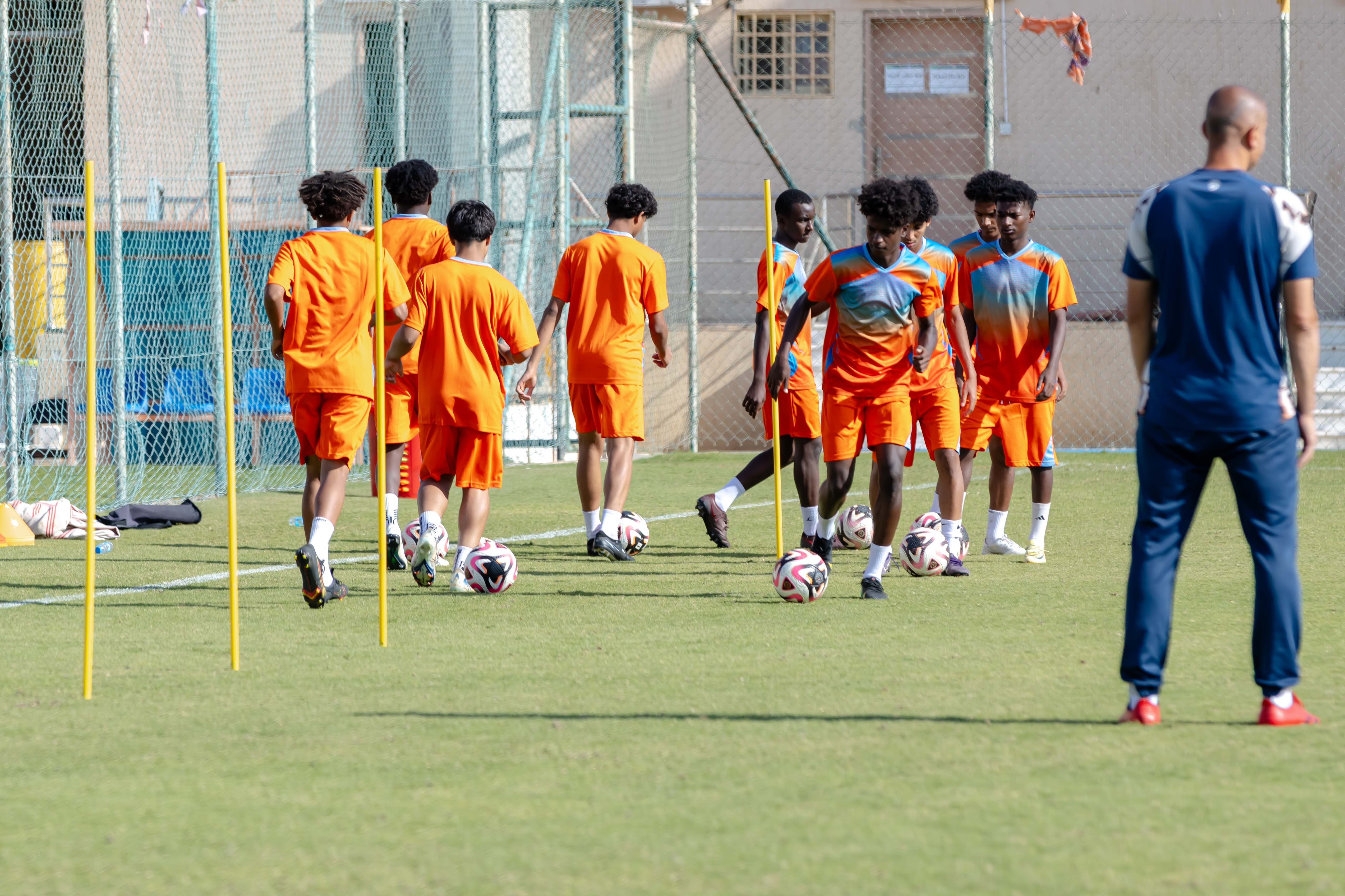 الفيحاء تحت 17 سنة يجري تمرينه الرئيس لمواجهة نظيره نادي القنفذة