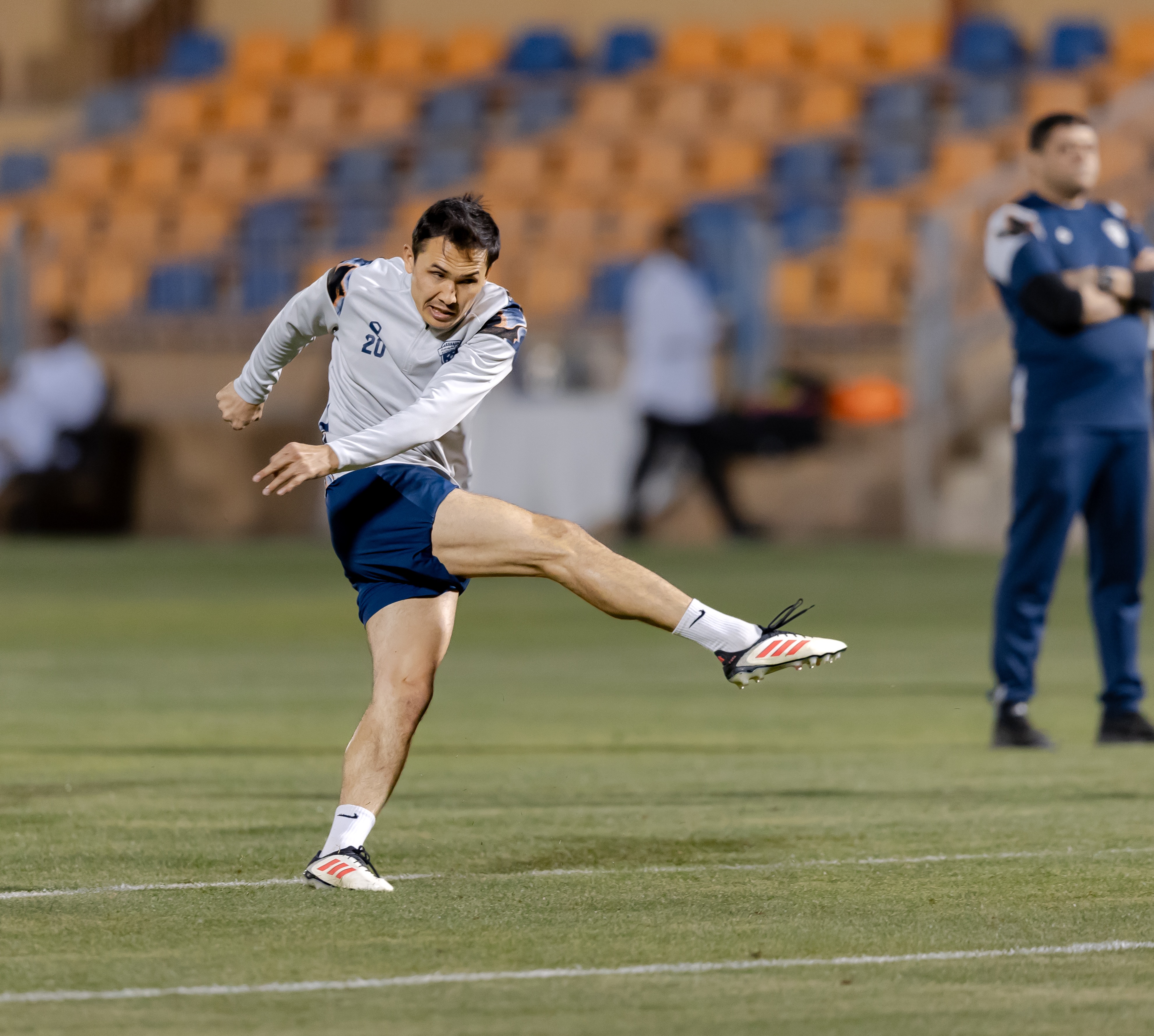 الفيحاء يحري تمرينه الرئيس لمواجهة الأهلي ضمن الجولة الثامنة والعشرين من دوري روشن السعودي