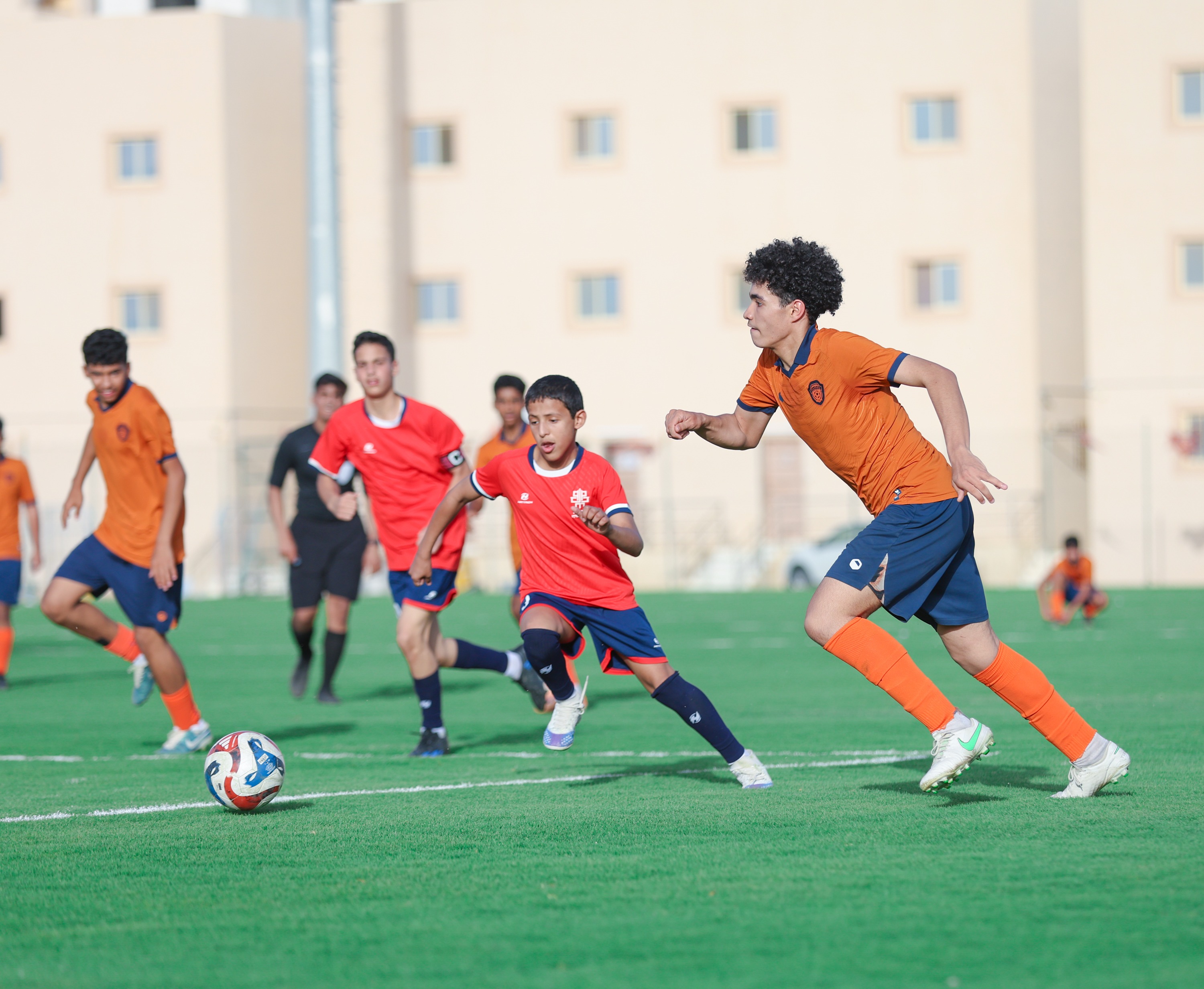 الفيحاء تحت 14 سنة يكسب لقاء نظيرة نادي المحمل