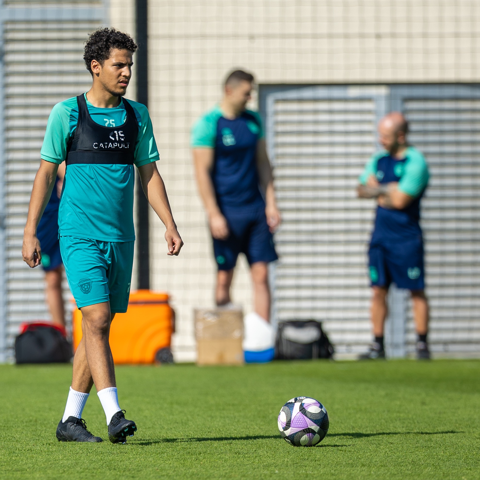 بحصتين صباحية ومسائية، الفيحاء يختتم استعداداته للبطائح الإماراتي