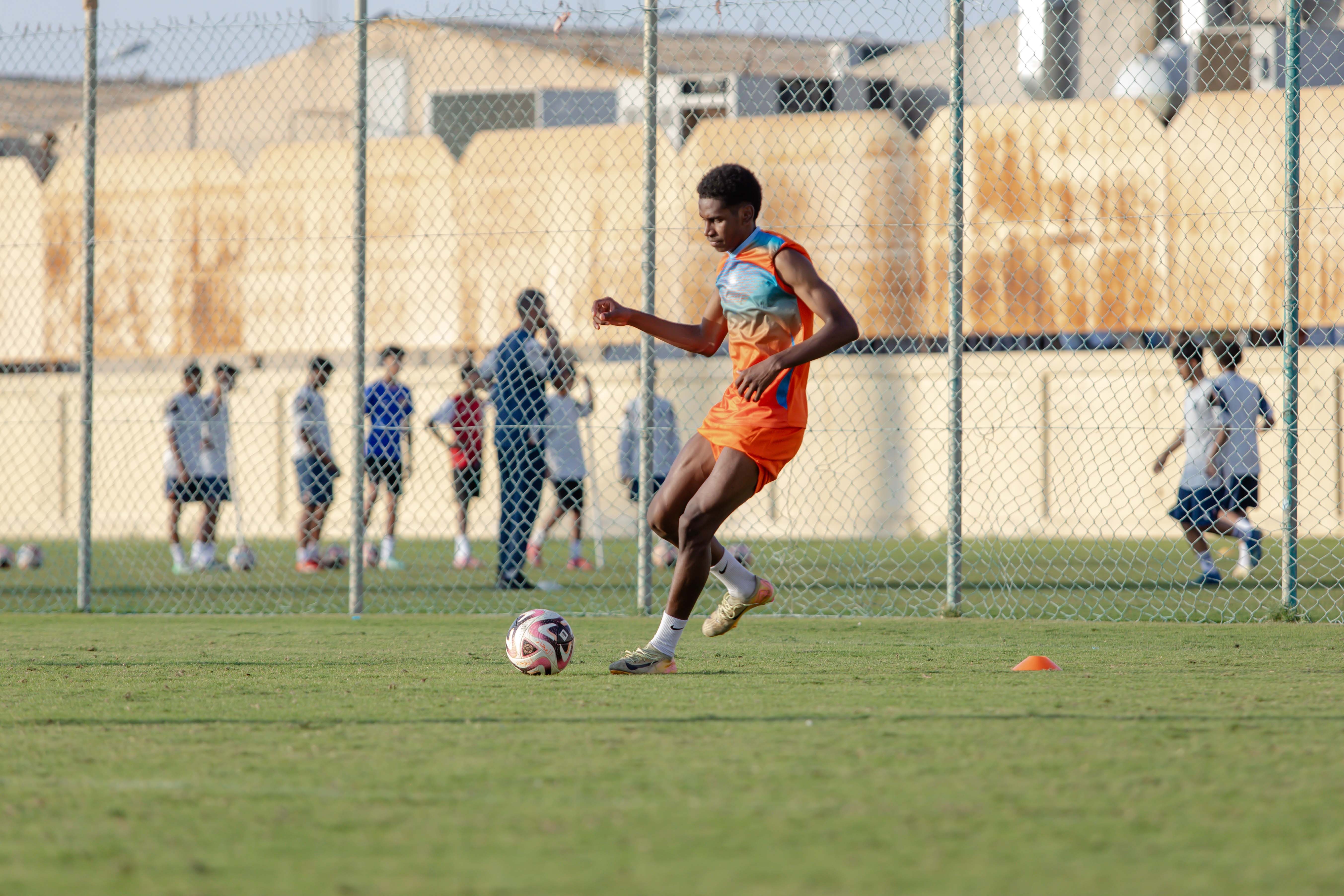 الفيحاء تحت 17 سنة يجري تمرينه الرئيس لمواجهة نظيره نادي الانصار