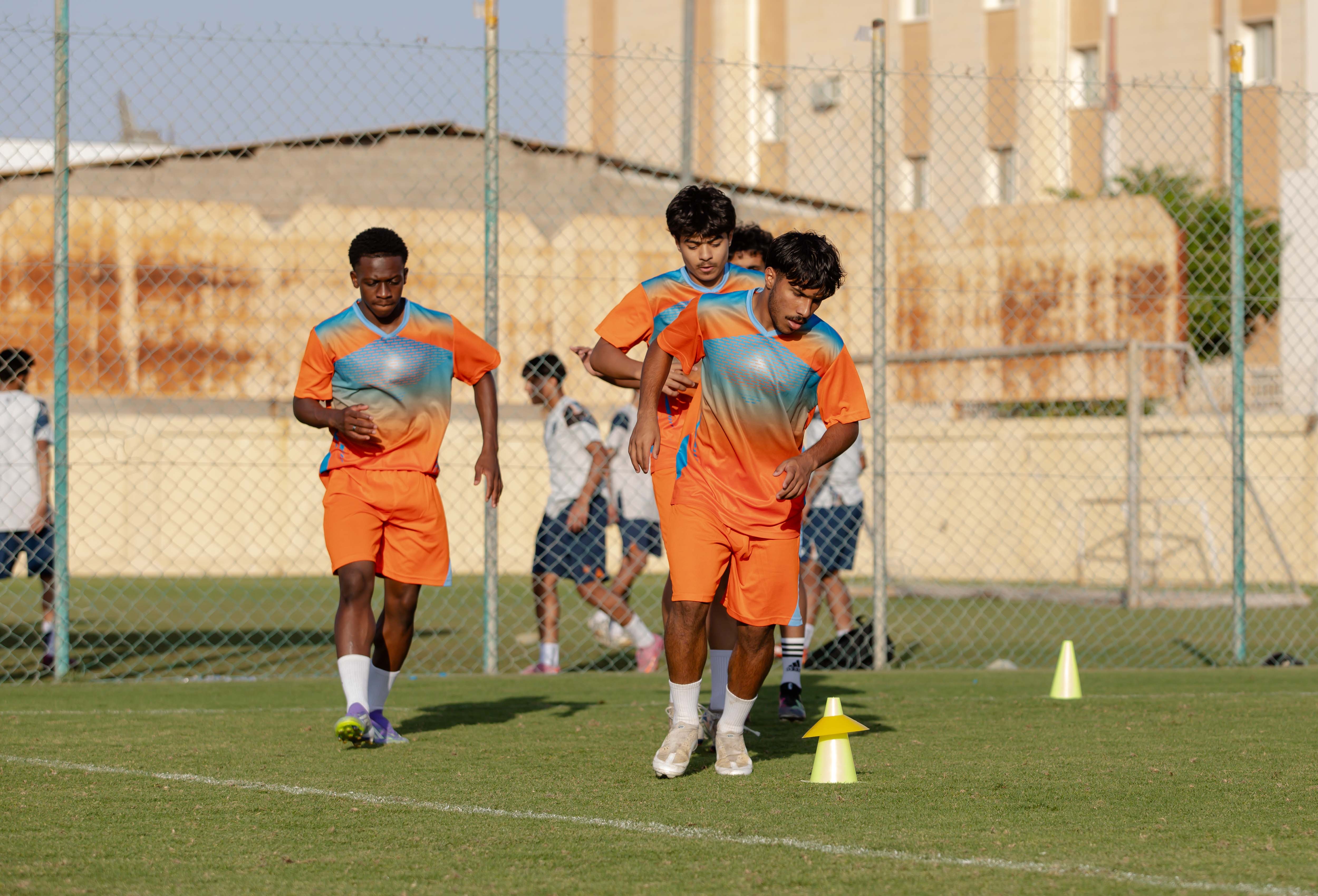 الفيحاء تحت 17 سنة يجري تمرينه الرئيس لمواجهة نظيره نادي الانصار