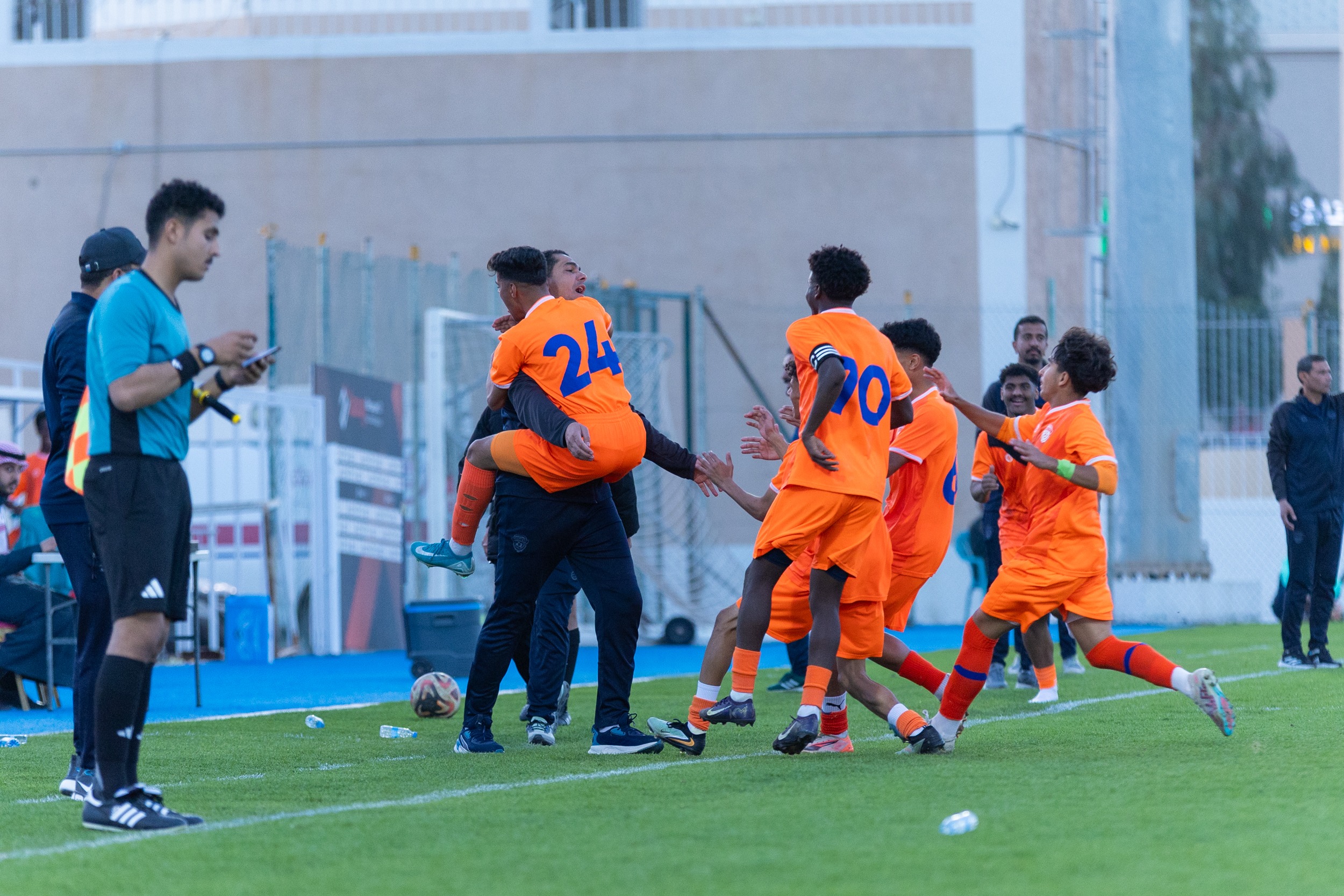 الفيحاء تحت 16 سنة يكسب لقاء نظيره نادي مجد القنفذة