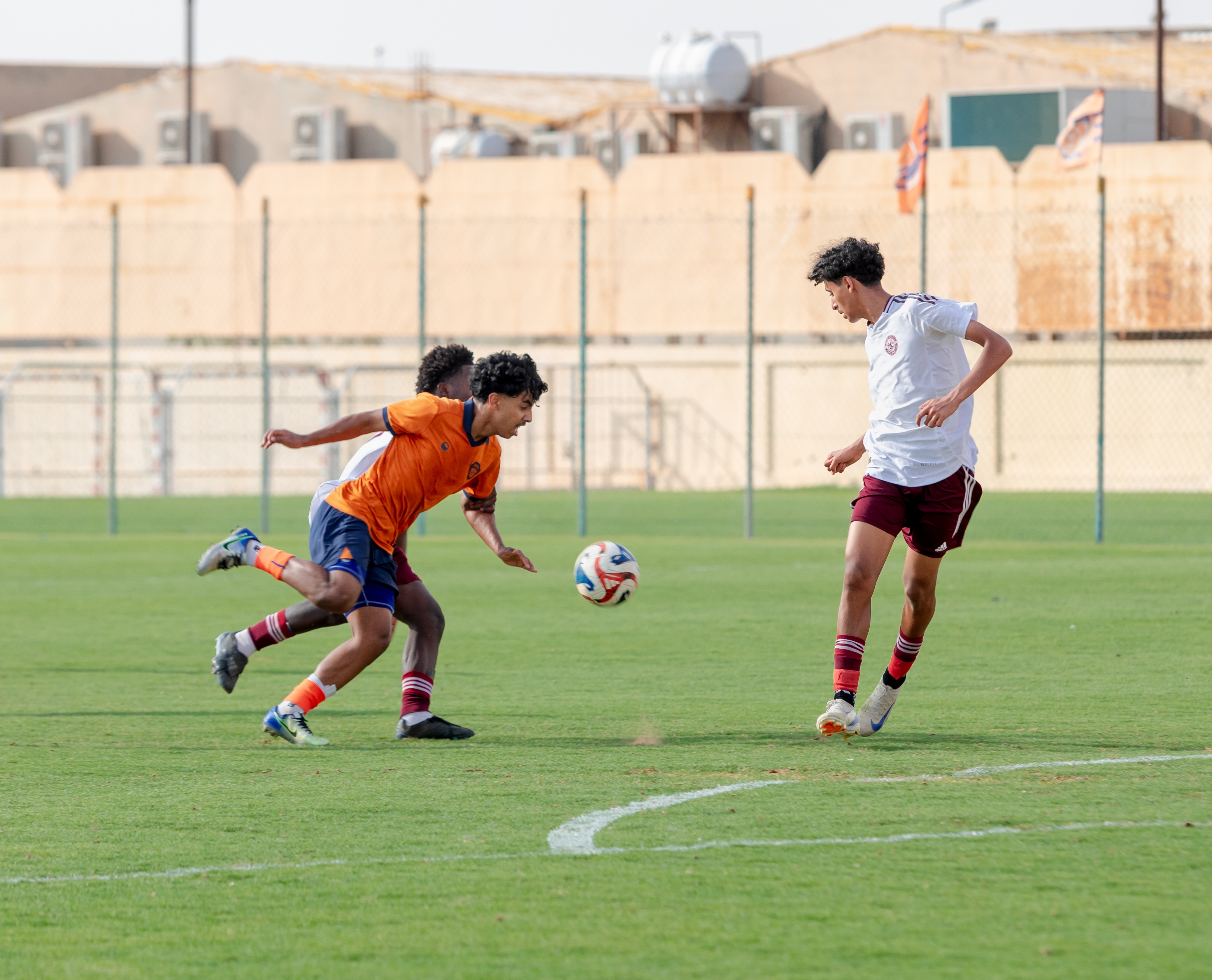 الفيحاء تحت 17 سنة يكسب لقاء نظيره نادي الفيصلي باربعة اهداف نظيفة