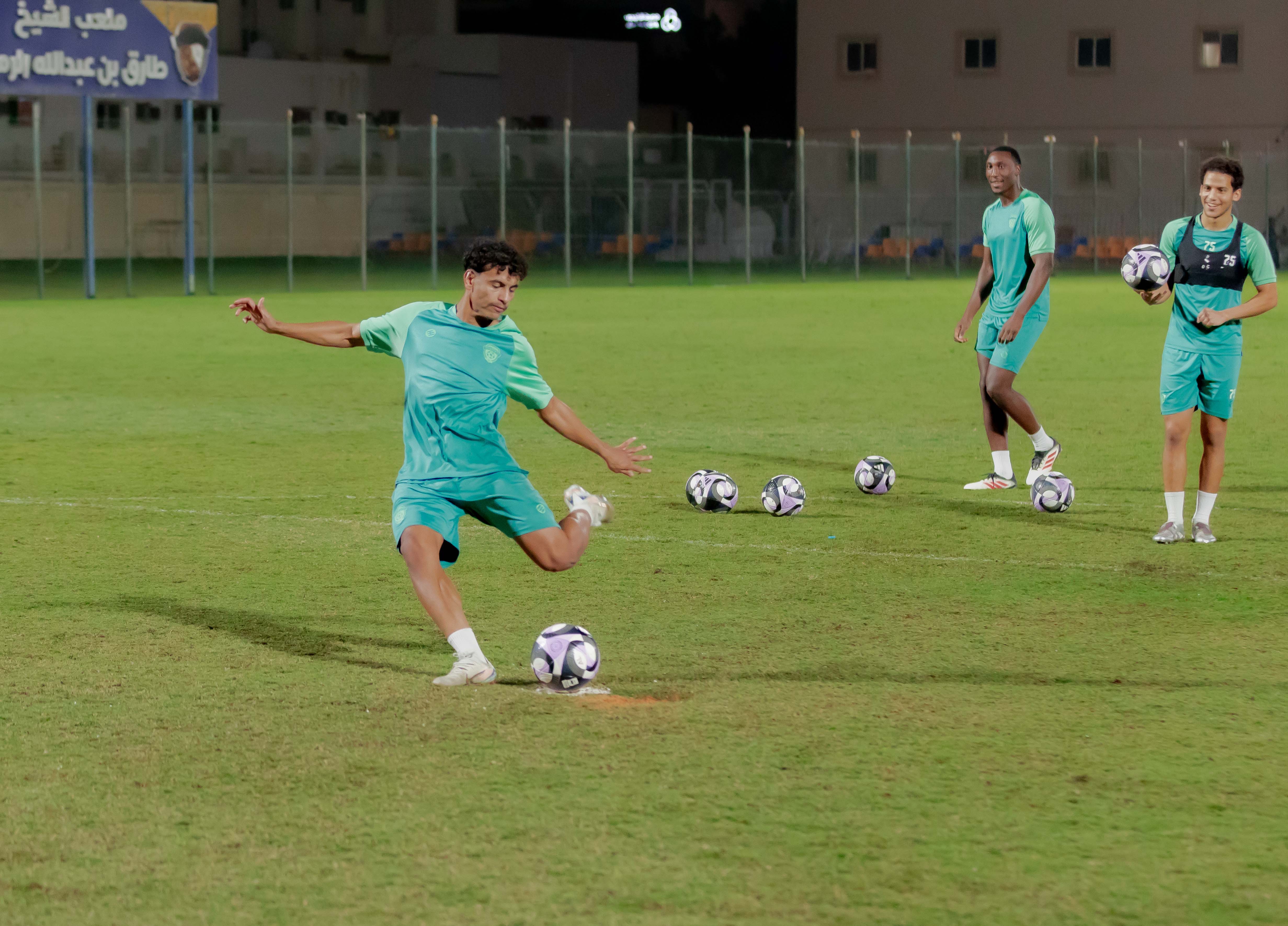 الفيحاء تحت 21 عام يجري تمرينه الرئيس استعداداً لملاقاة العدالة