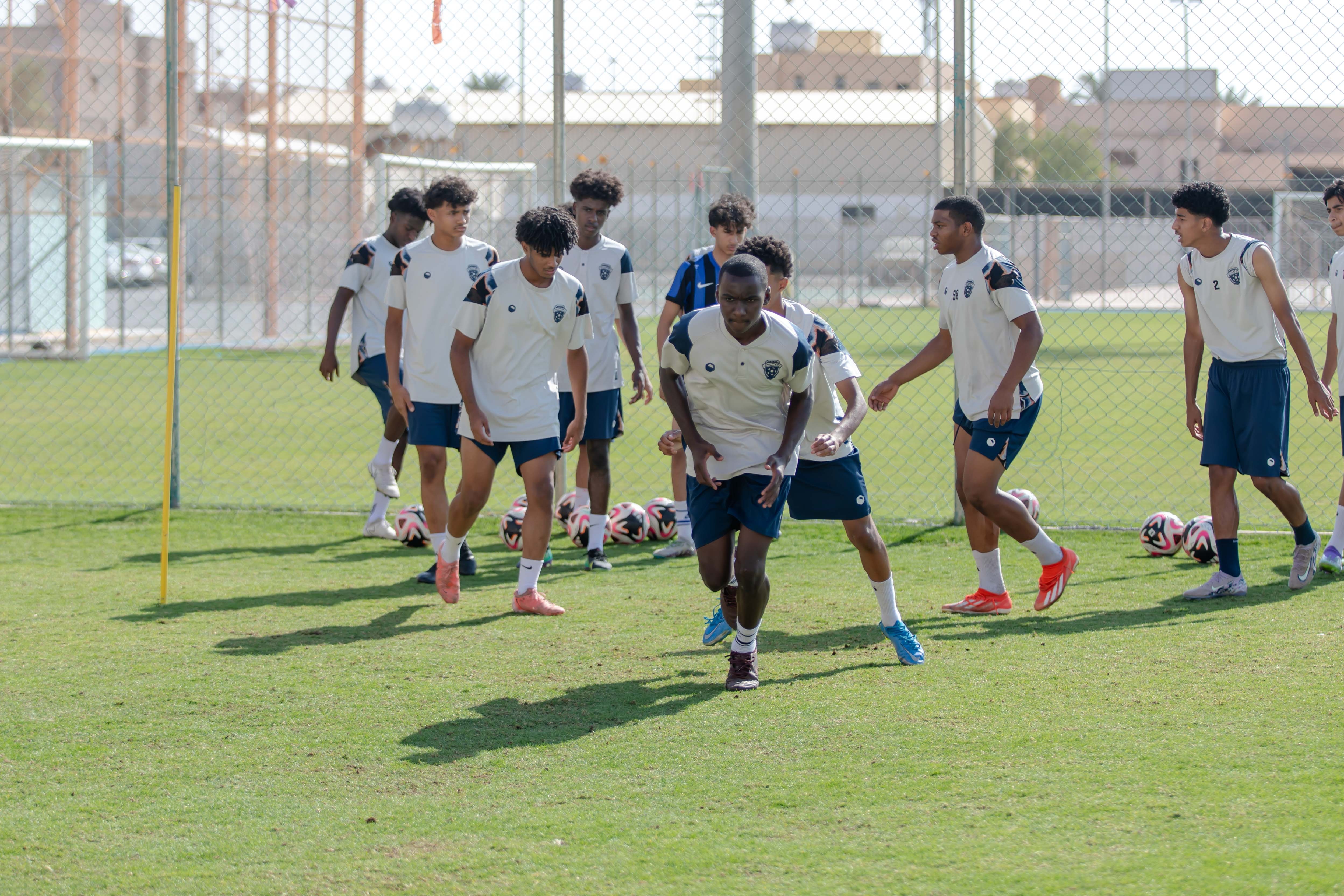 الفيحاء تحت 17 سنة يواصل تحضيراته اليومية لمواجهة نظيره نادي الشعلة