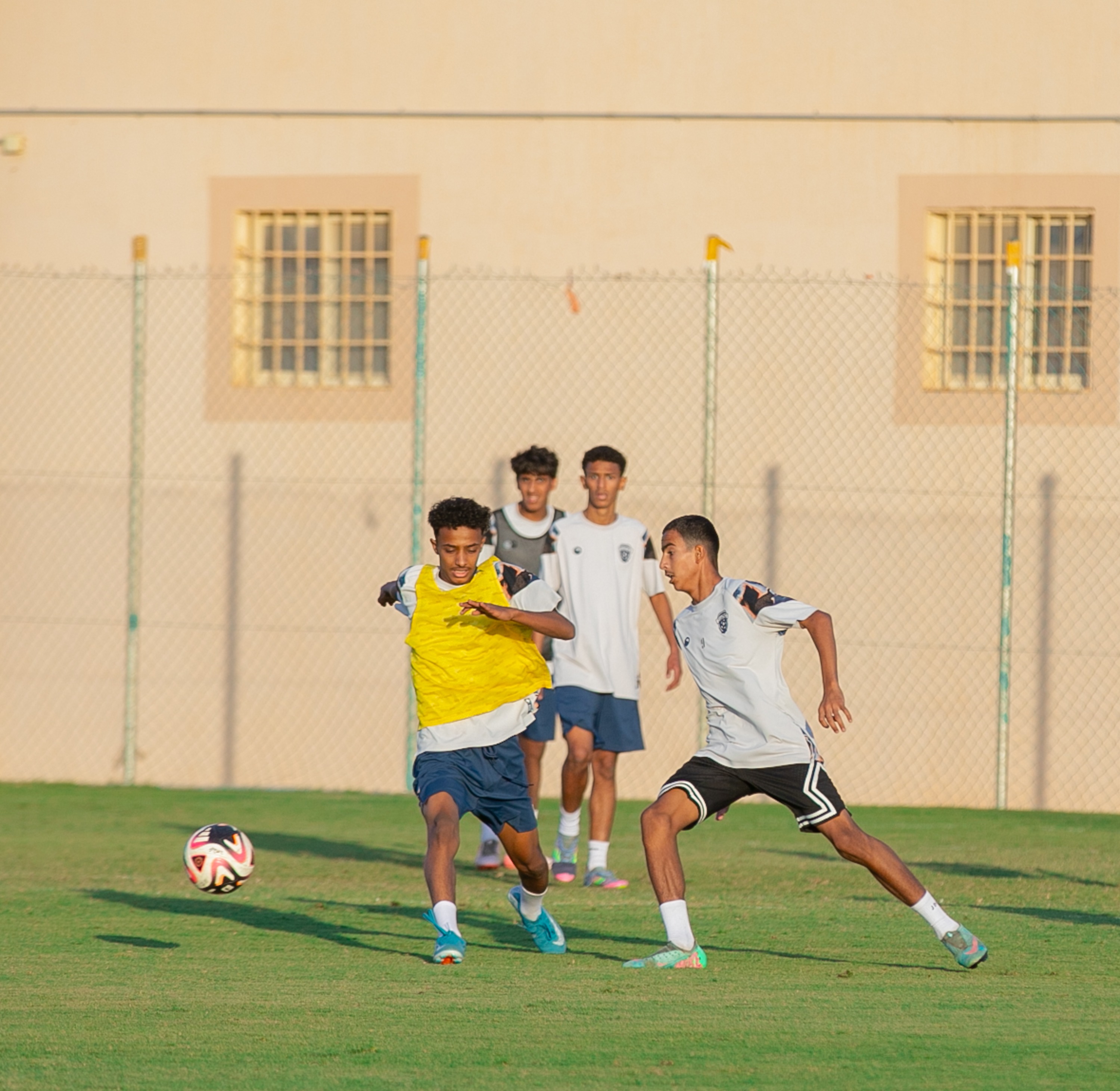 الفيحاء تحت 16 سنة يجري تمرينه الرئيس لمواجهة نظيره نادي أحد