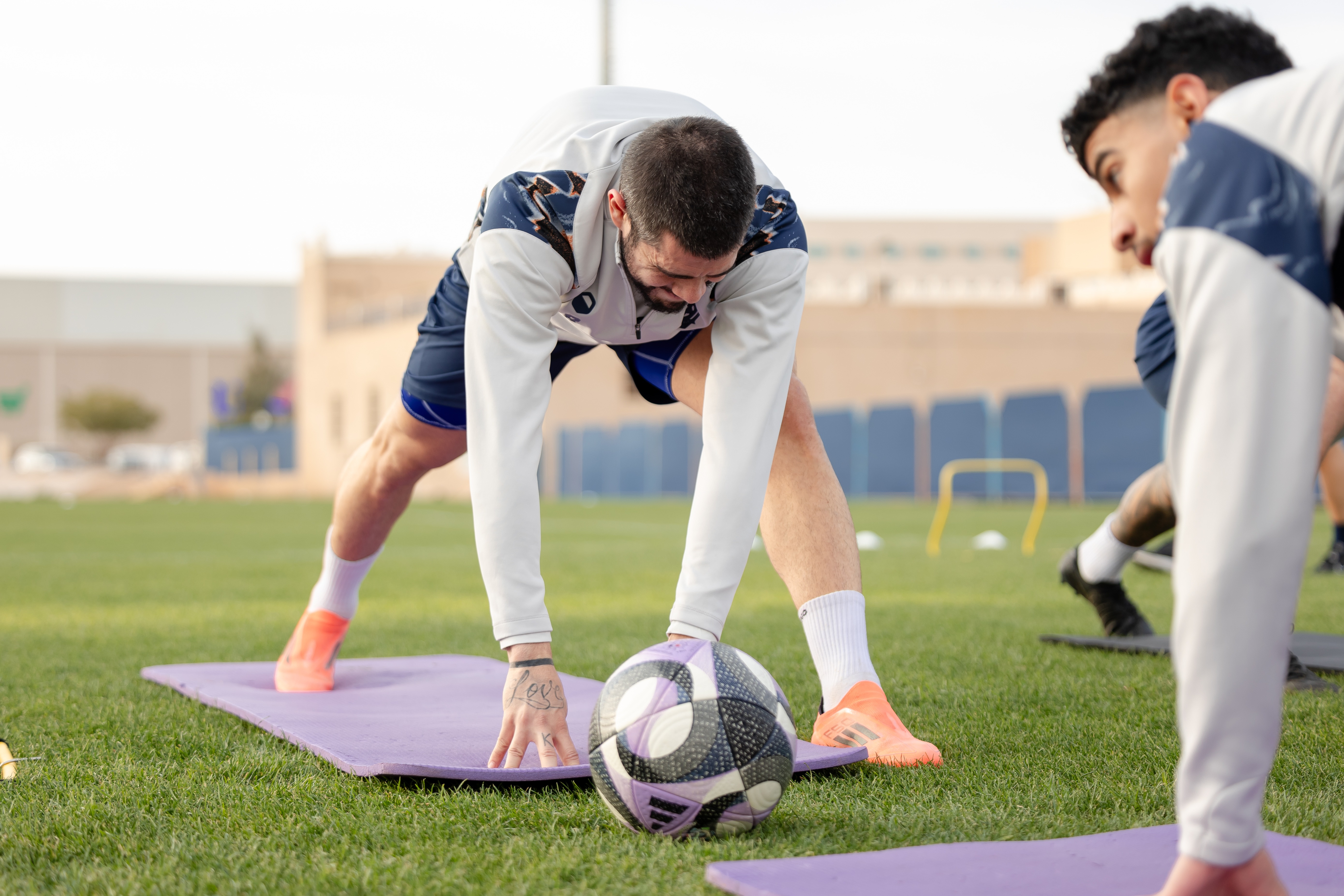 الفيحاء يجري مرانه الرئيس استعداداً لمواجهة الرياض