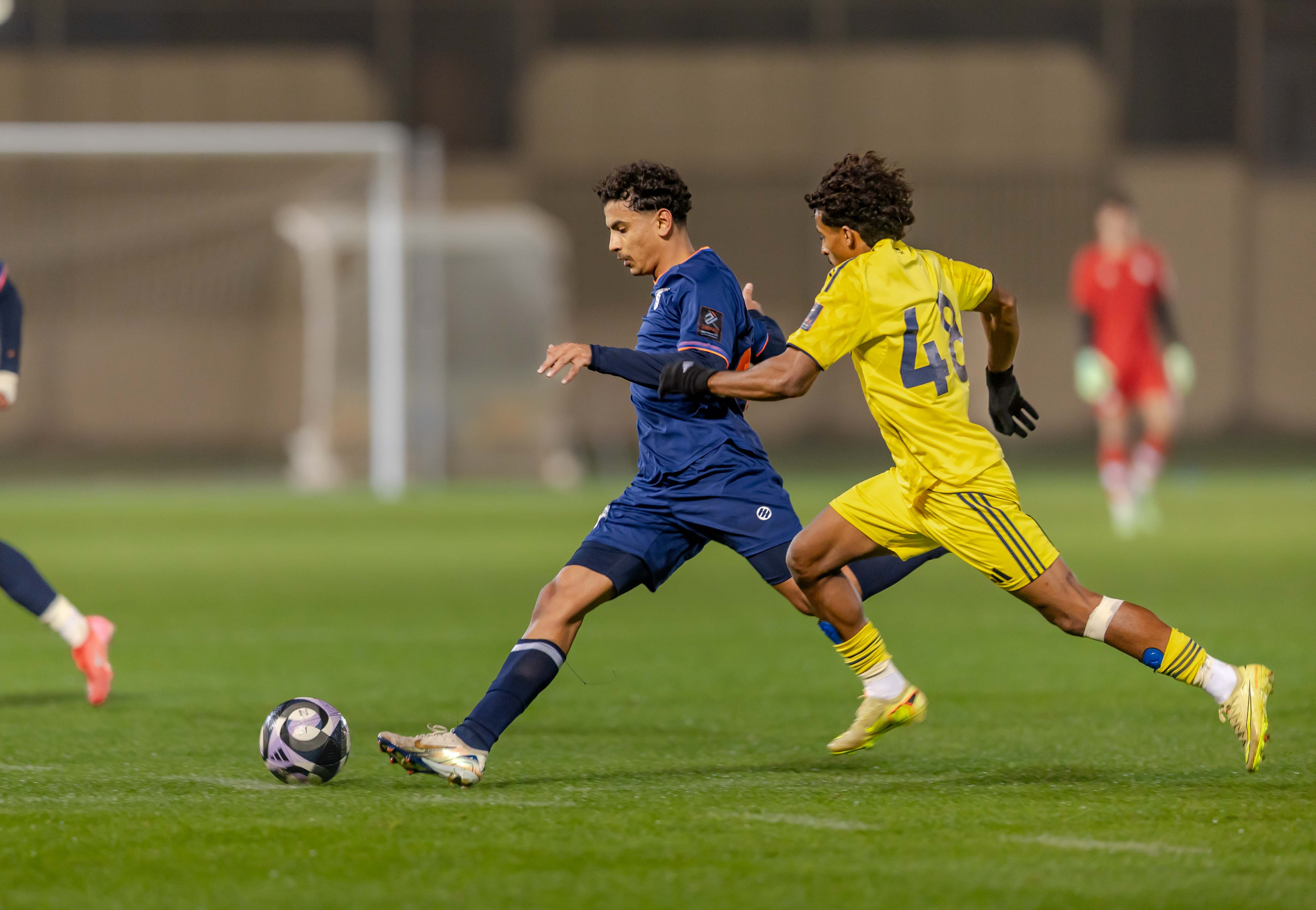 الفيحاء تحت 21 عامًا يتعادل مع نظيره النصر ضمن الجولة العاشرة من دوري جوي للنخبة U21 .