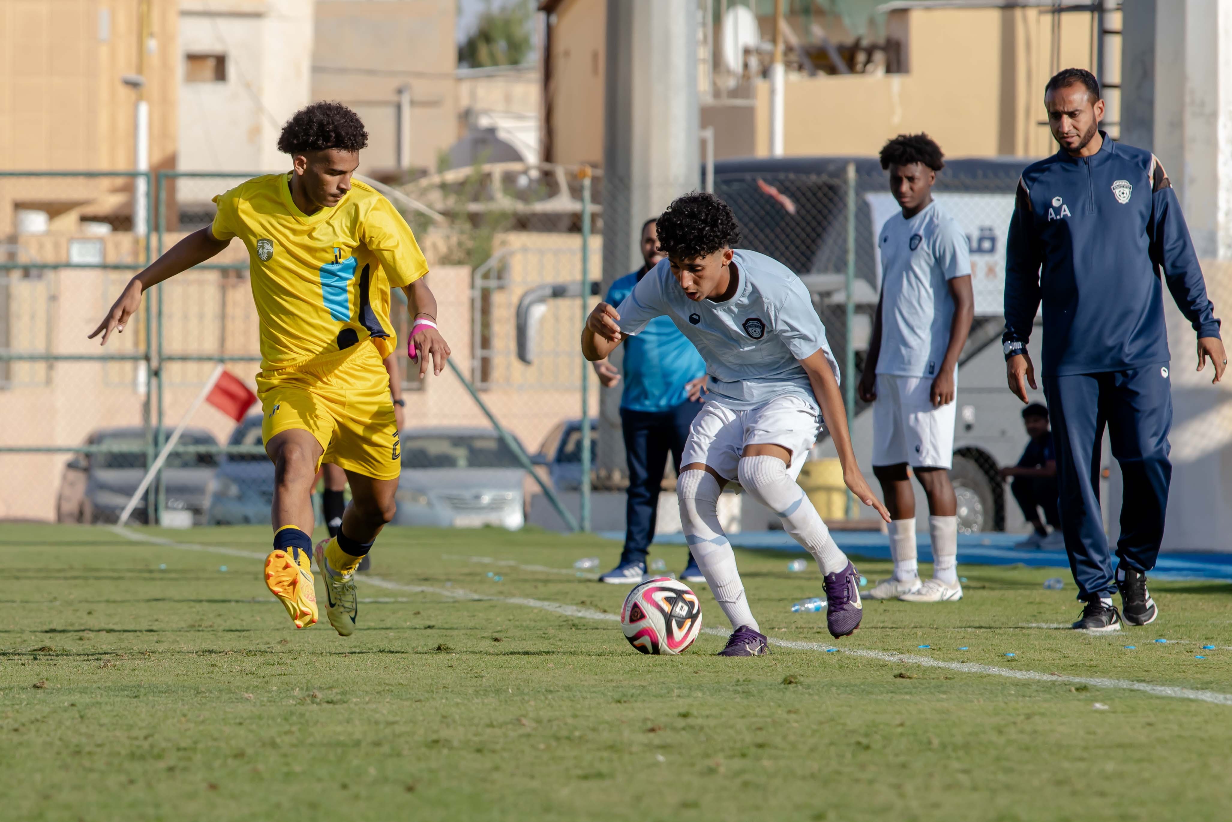 الفيحاء تحت 17 سنة يكسب لقاء نظيره نادي الجيل