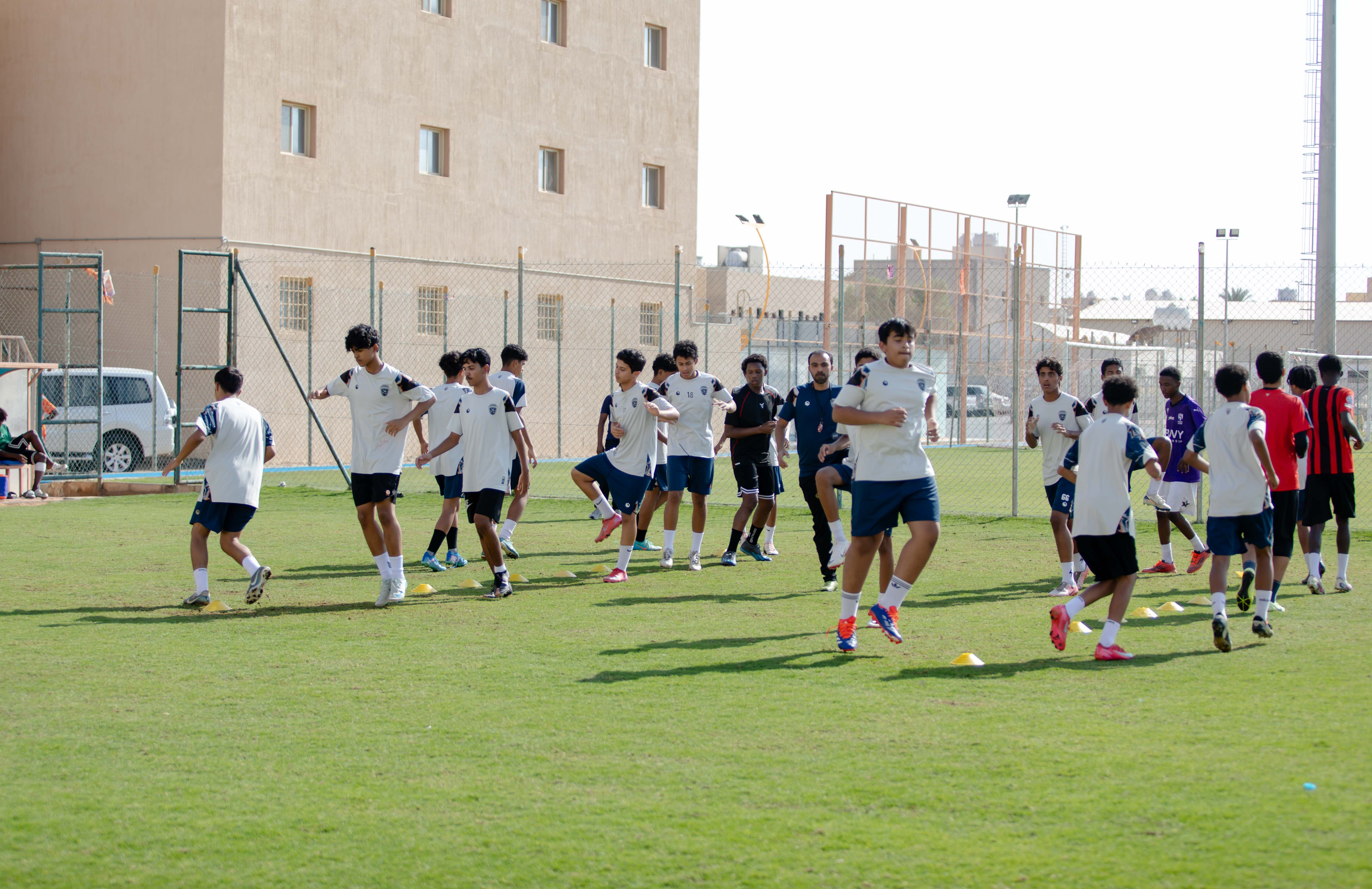 الفيحاء تحت 15 سنة يواصل تحضيراتة لمواجهة نظيره نادي الفتح