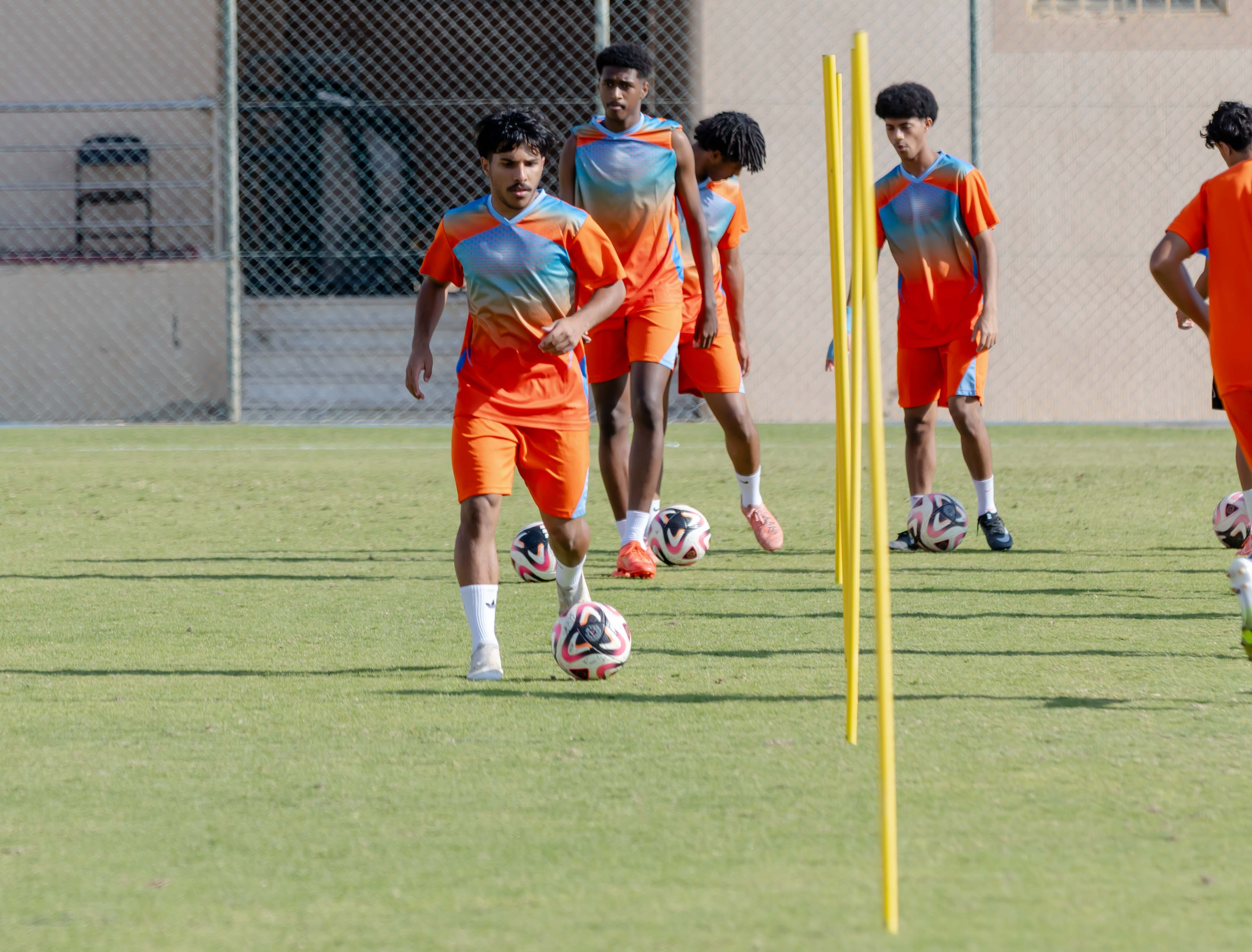 الفيحاء تحت 17 سنة يجري تمرينه الرئيس لمواجهة نظيره نادي القنفذة