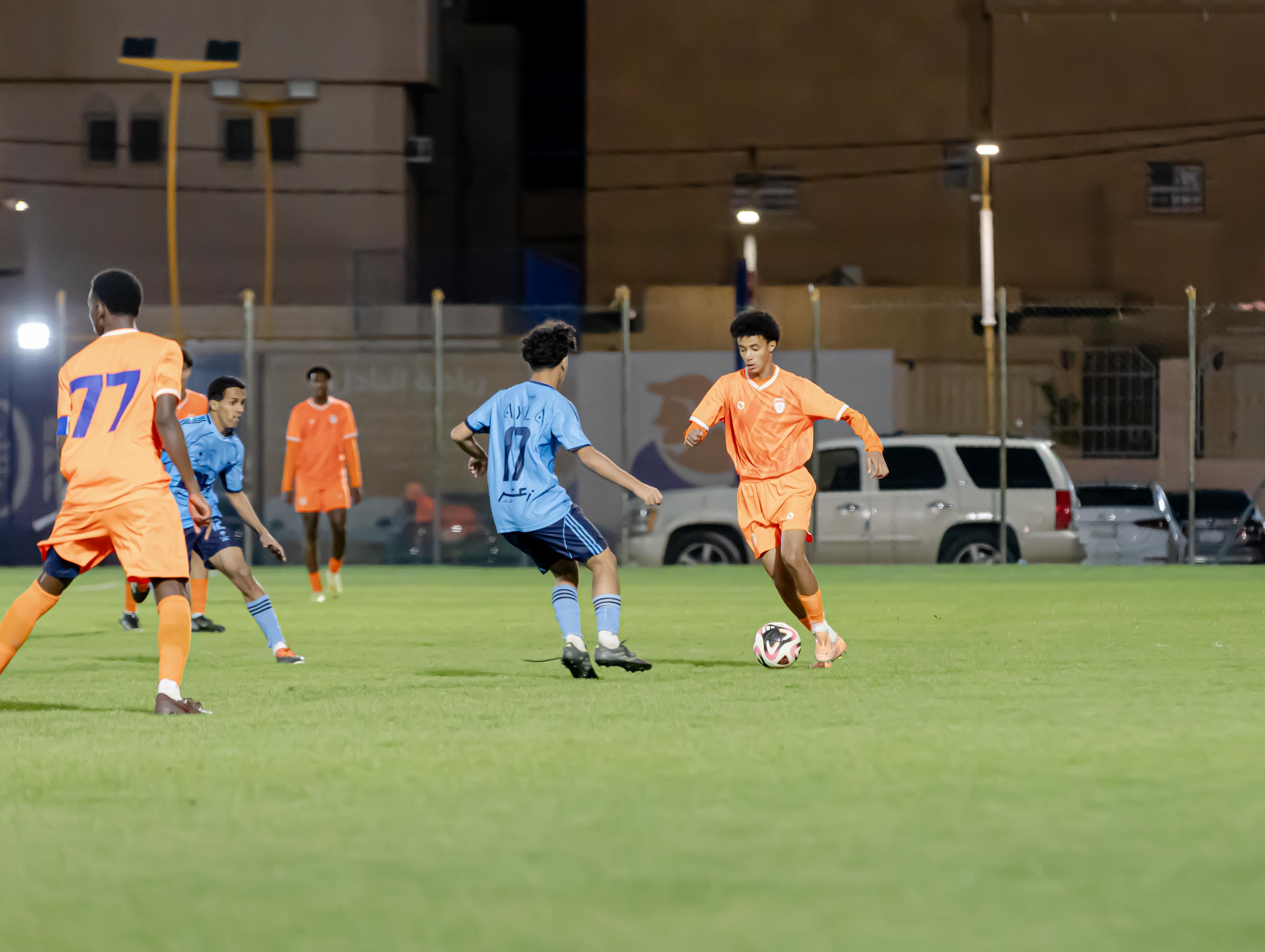 الفيحاء تحت 17 سنة يكسب لقاء نظيرة نادي القنفدة