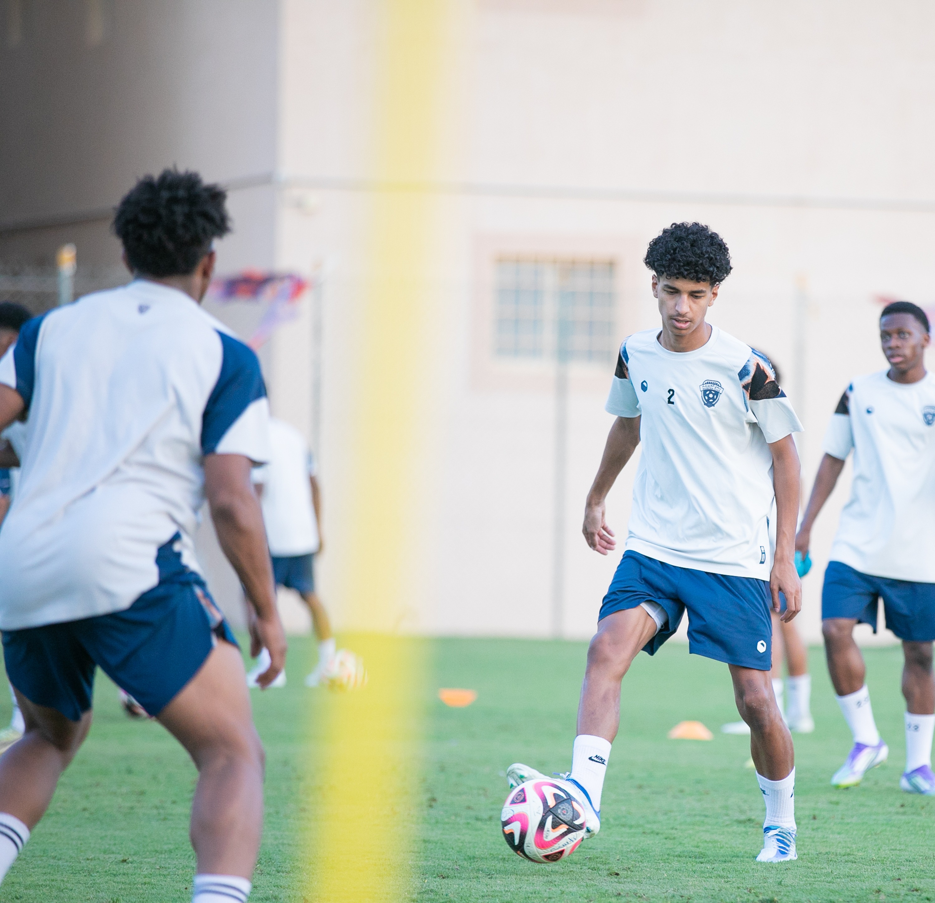 الفيحاء تحت 17 سنة يواصل تحضيراته اليومية لمواجهة نظيره نادي الجيل